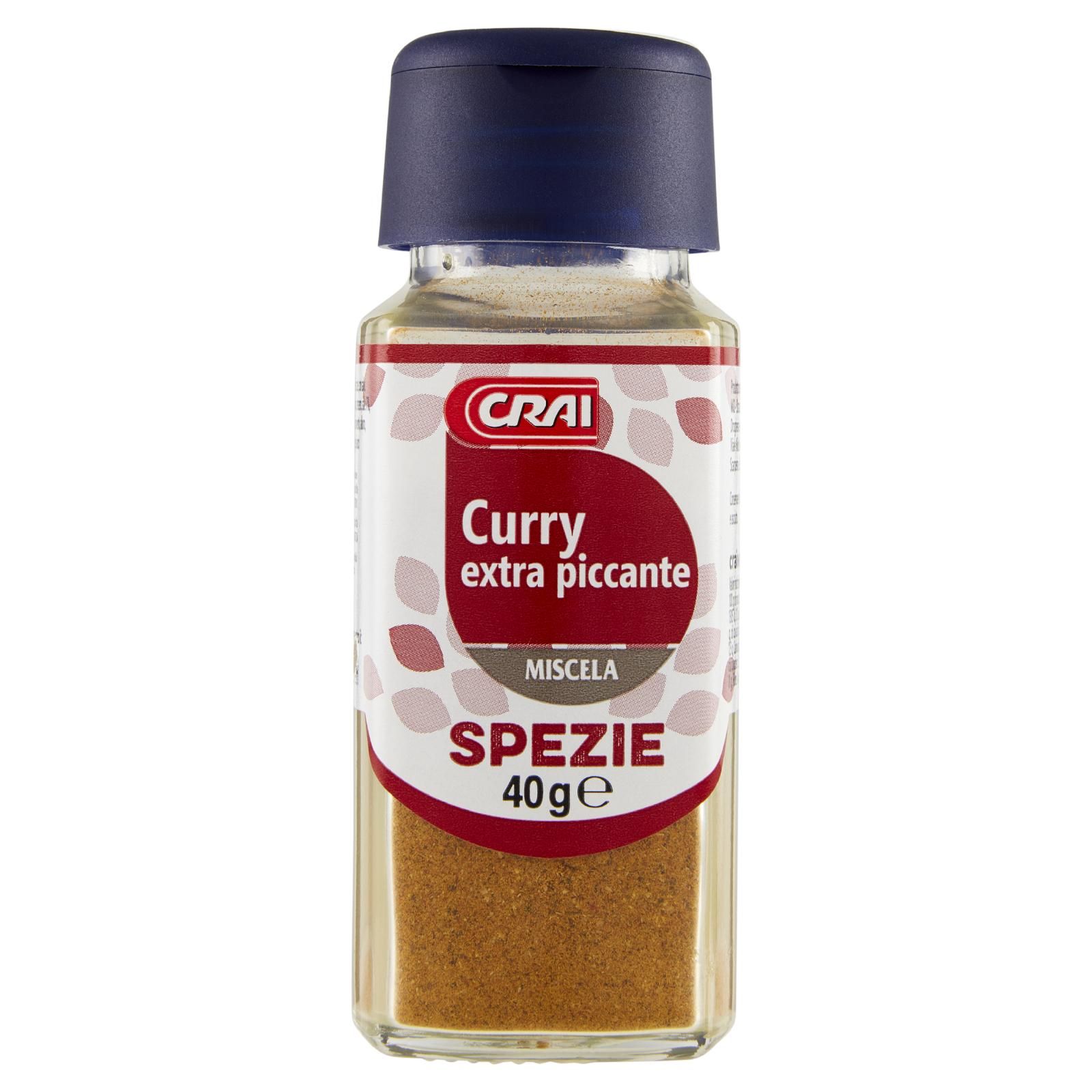 Crai Spezie Curry extra piccante Miscela 40 g