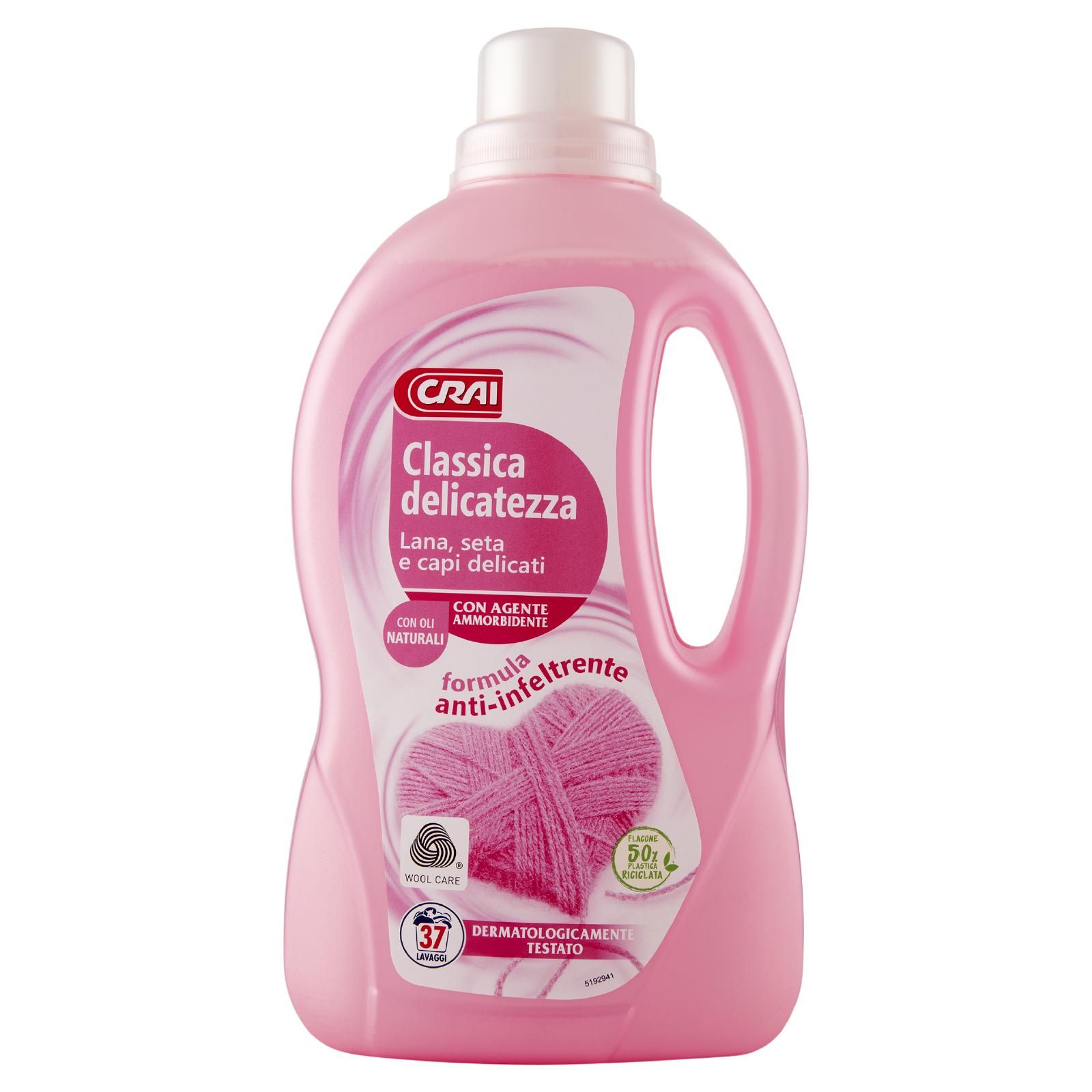 Crai Classica delicatezza Lana, seta e capi delicati 1,5 Lt