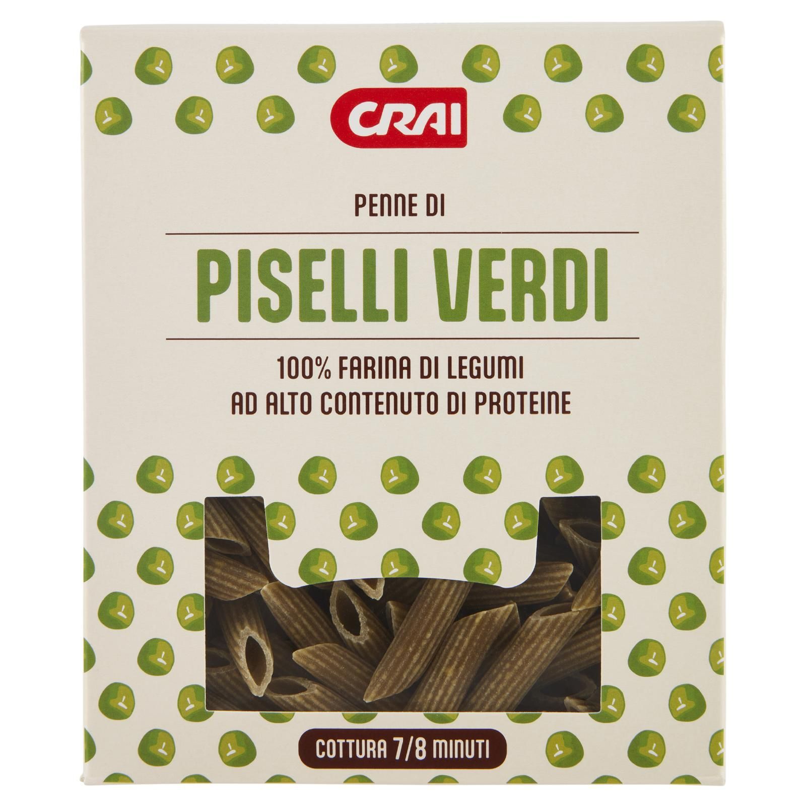 Crai Penne di Piselli Verdi 250 g
