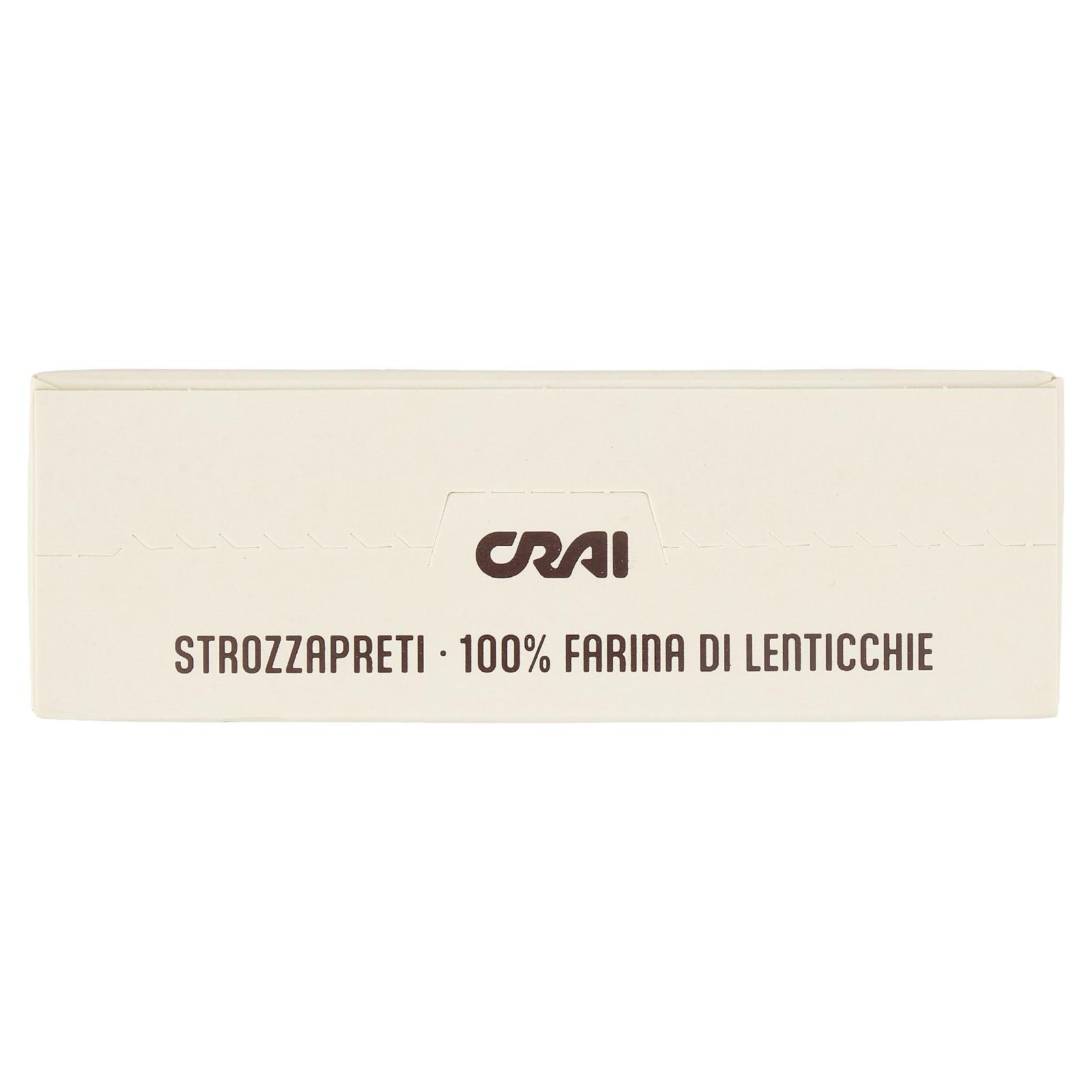 Crai Strozzapreti Di Lenticchie Rosse 250 g