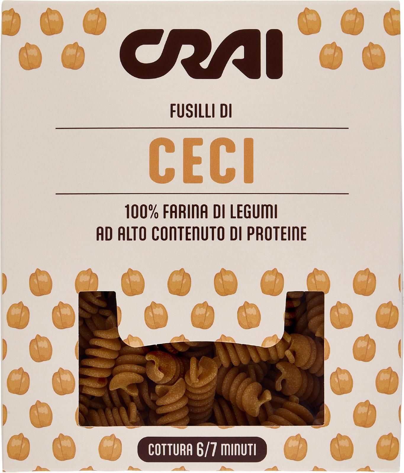 Crai Fusilli Di Ceci 250 g