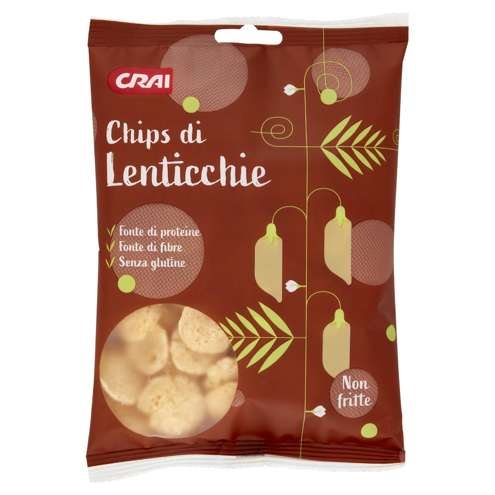 Crai Chips di Lenticchie 40 g