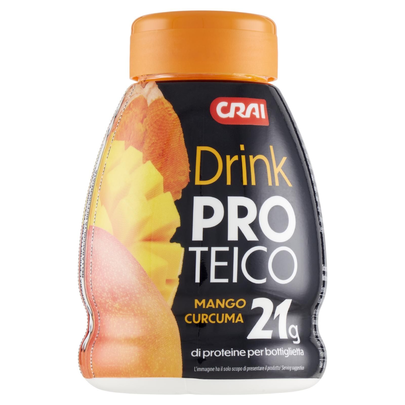Crai Drink Proteico Mango Curcuma 235 g
