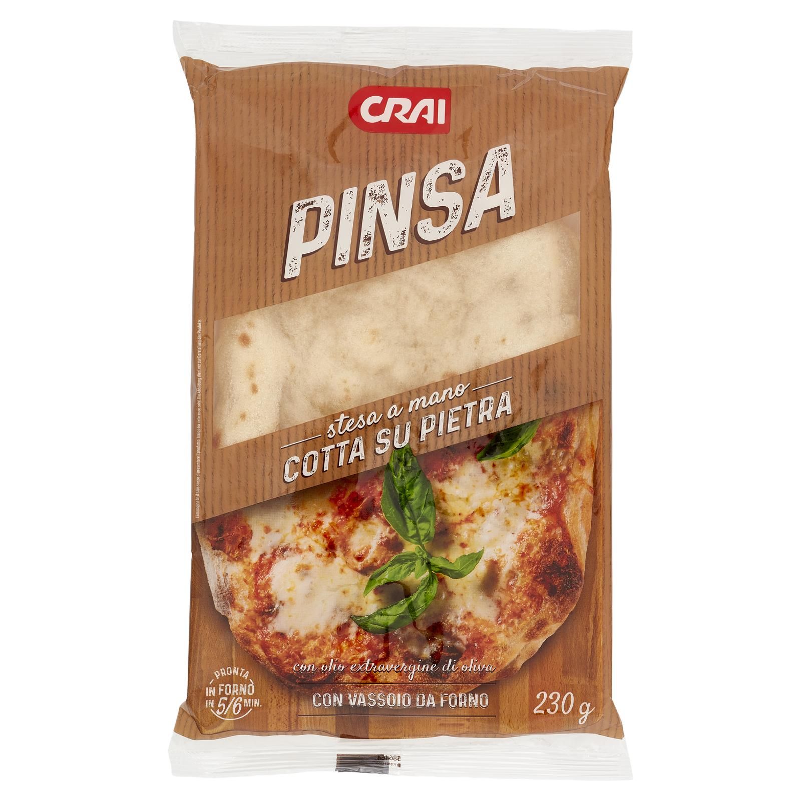 Crai Pinsa Cotta su Pietra 230 g