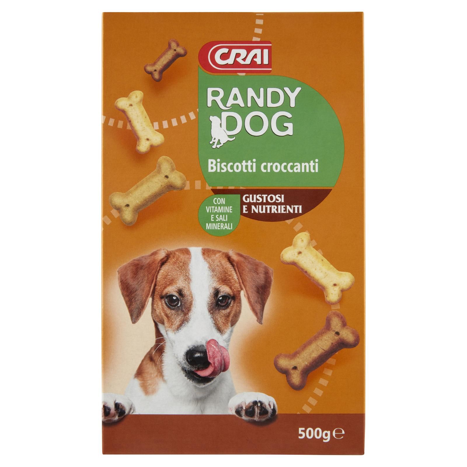 Crai Randy Dog Biscotti croccanti 500 g