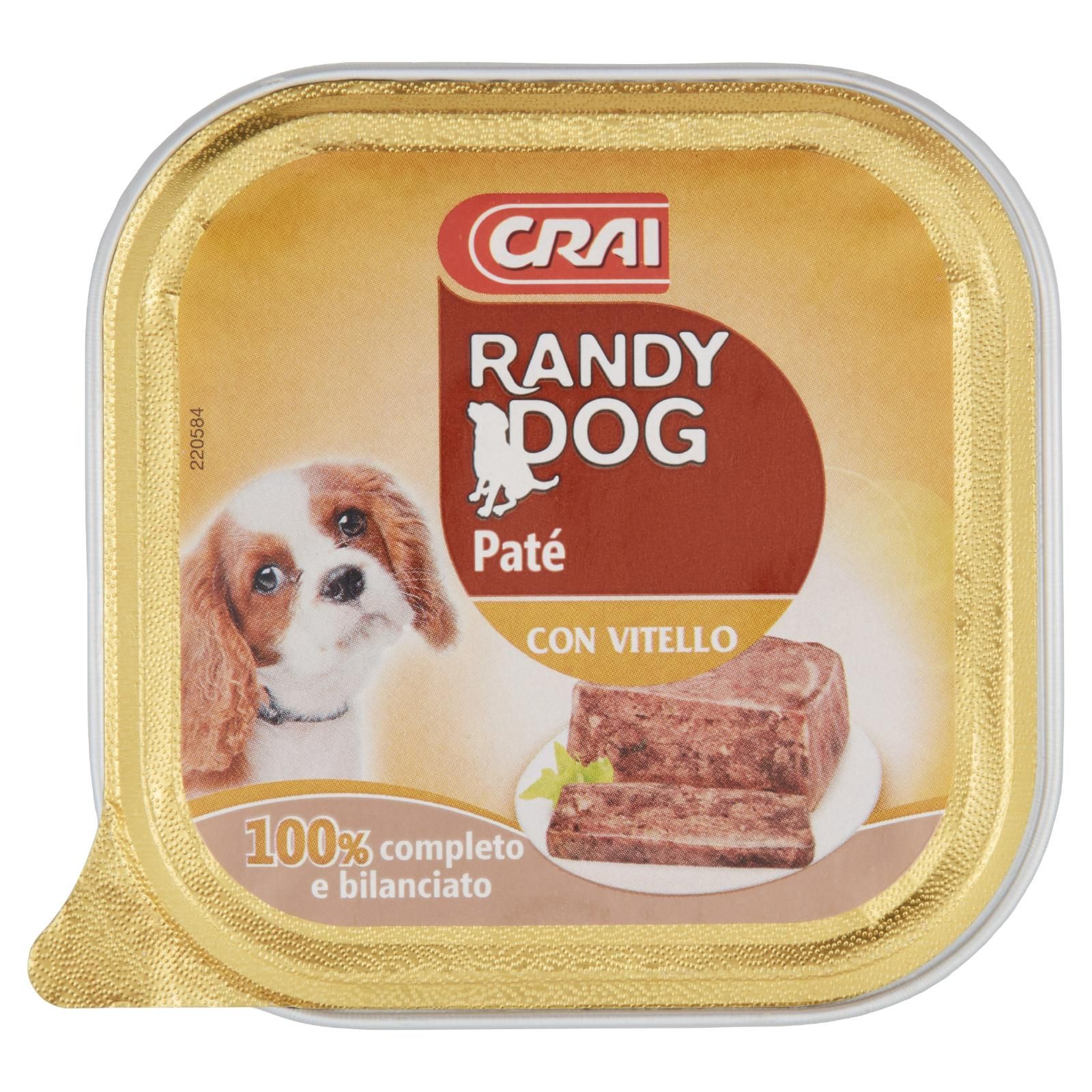 Crai Randy Dog Paté Con Vitello 150 g