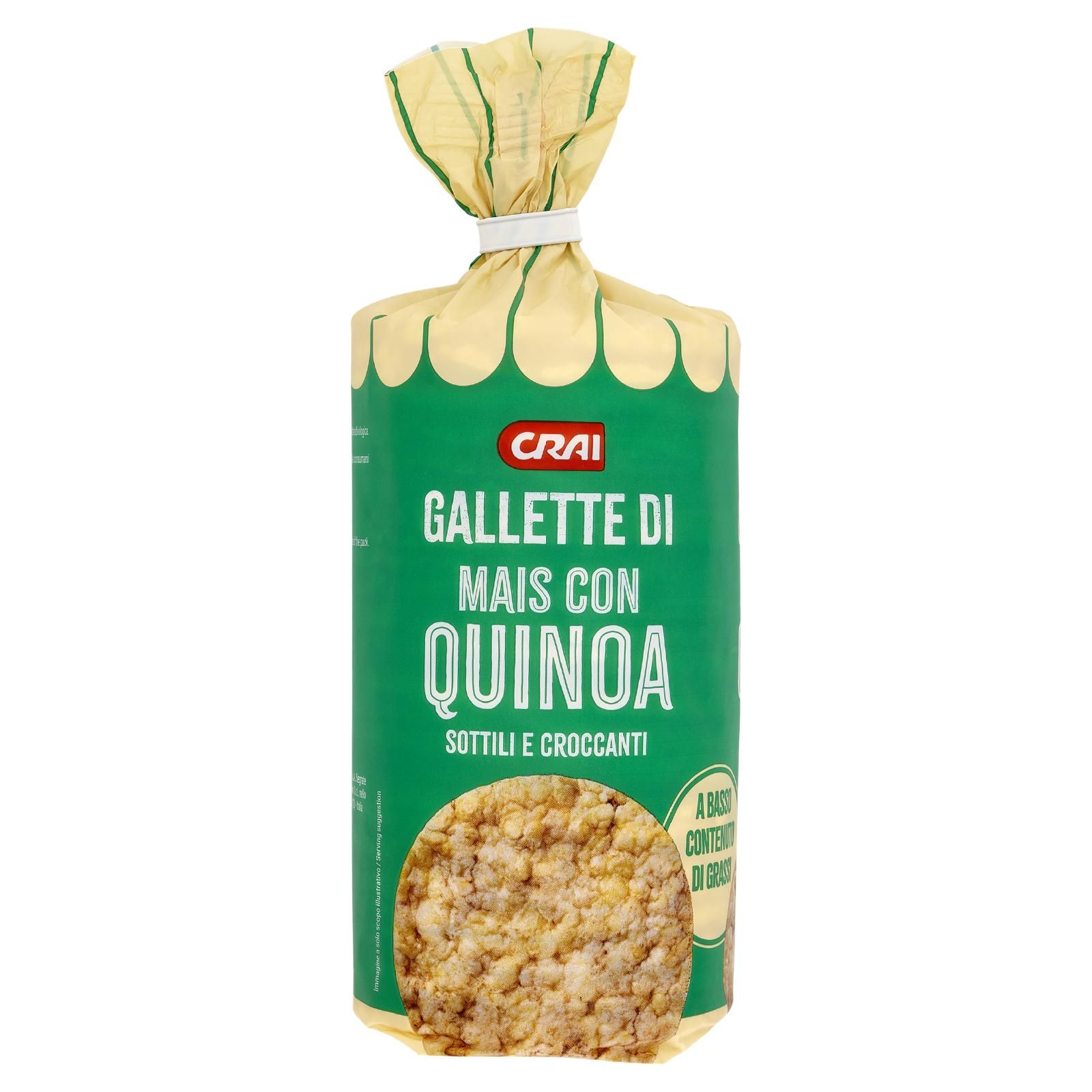 Crai Gallette Di Mais Con Quinoa 120 g