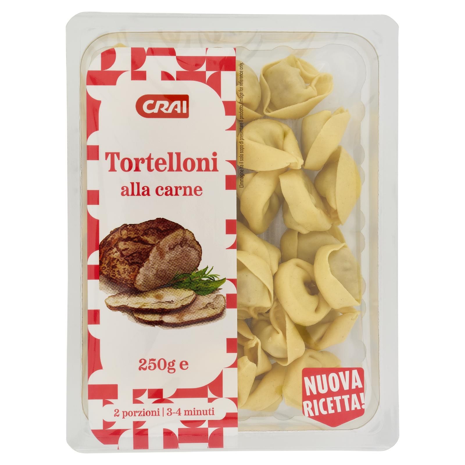 Crai Tortelloni alla carne 250 g