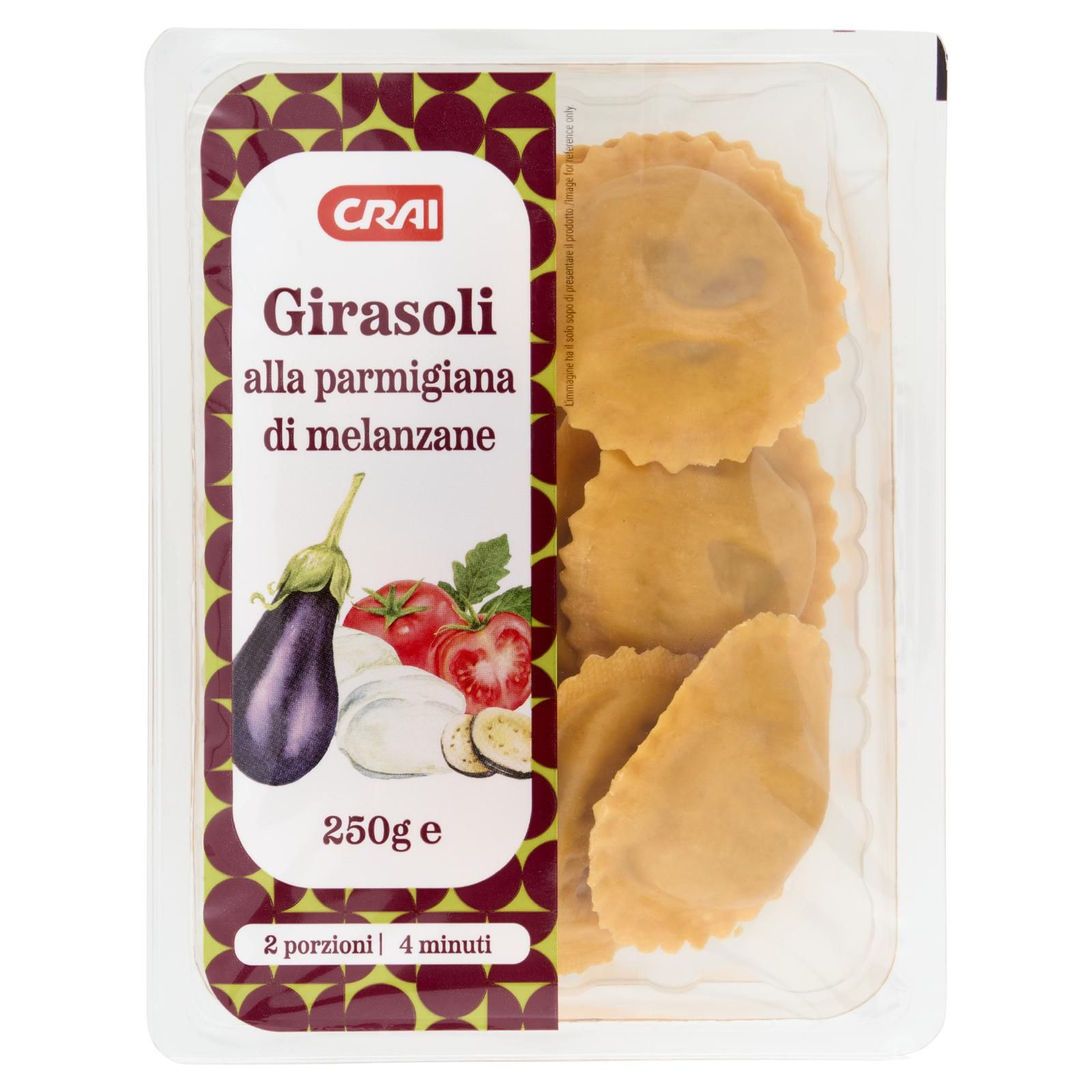 Crai Girasoli alla parmigiana di melanzane 250 g