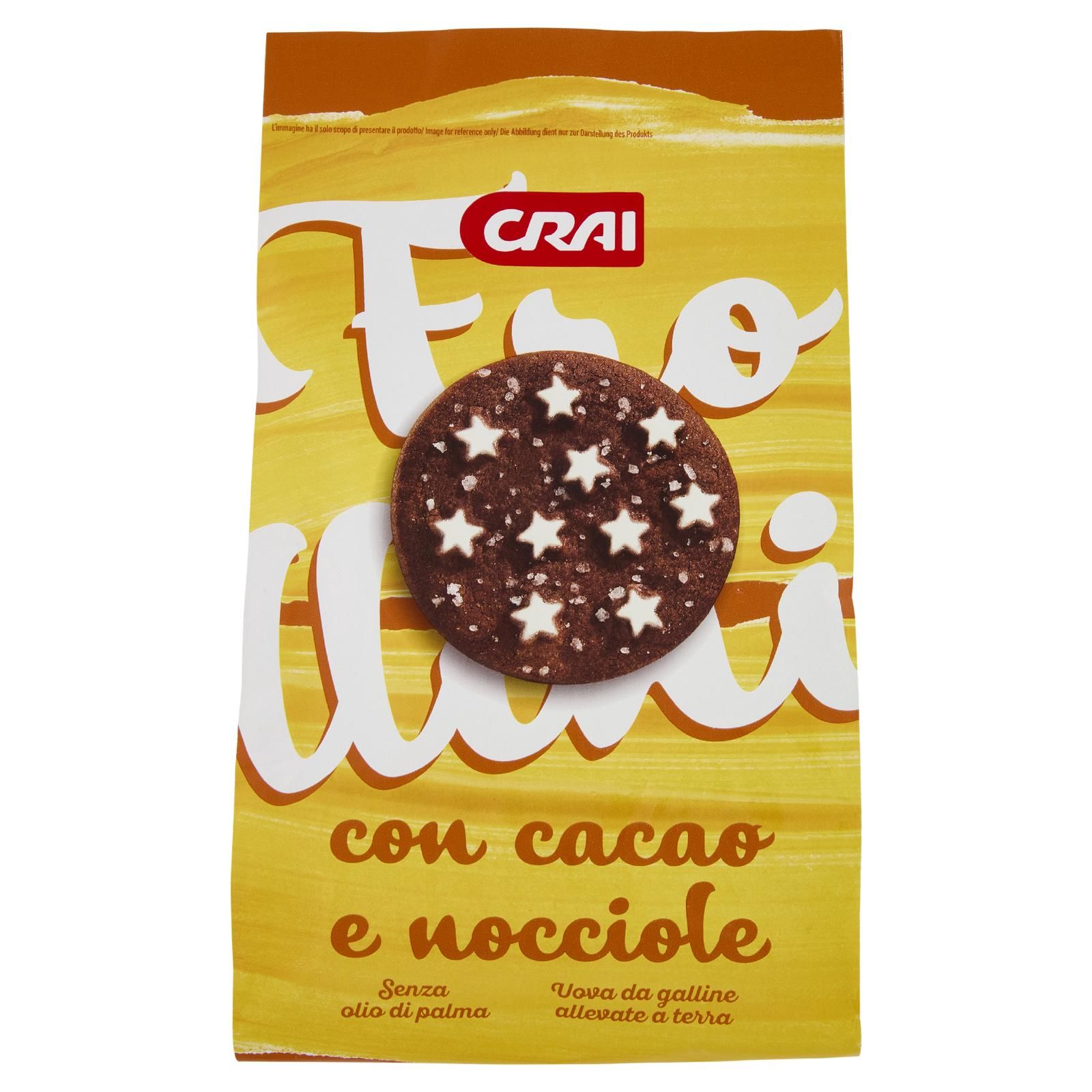 Crai Frollini con cacao e nocciole 350 g