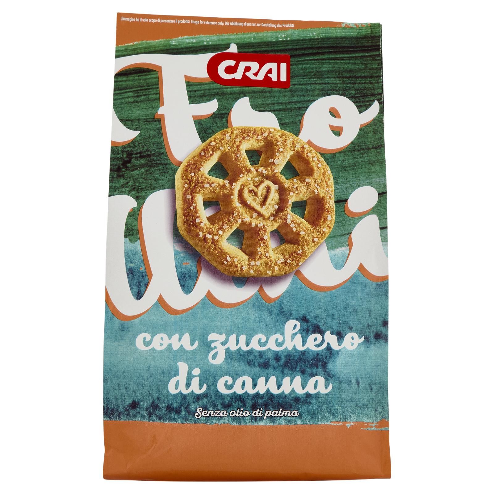 Crai Frollini con zucchero di canna 350 g