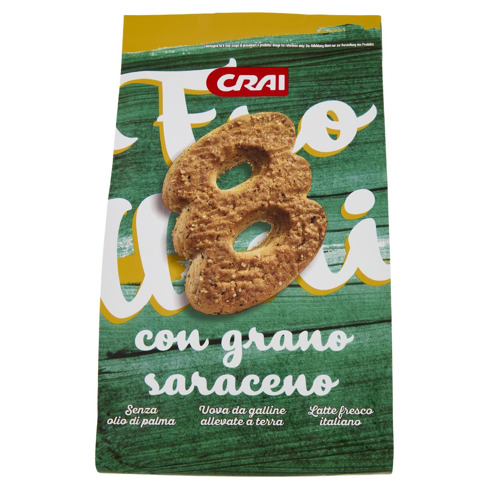 Crai Frollini con grano saraceno 350 g