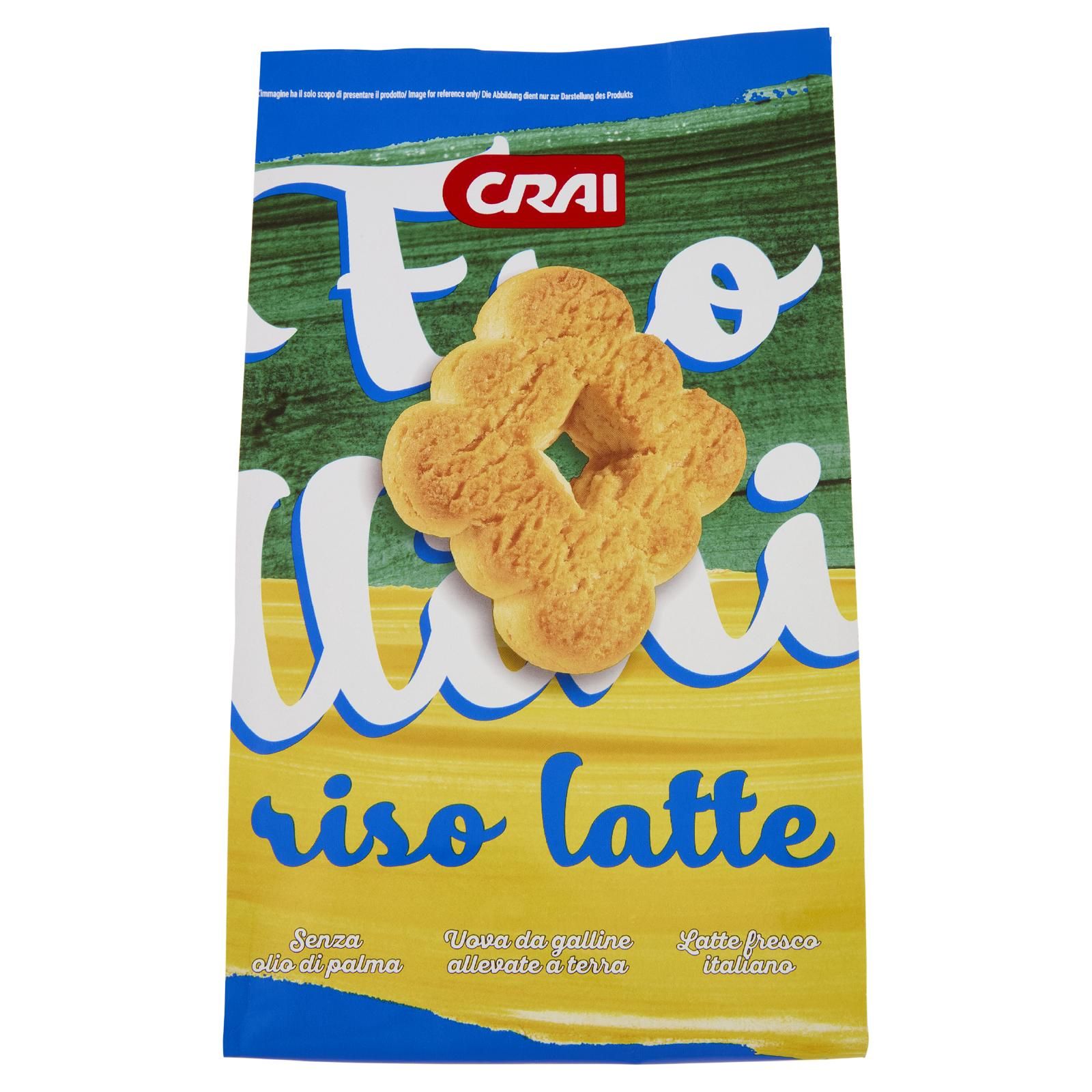 Crai Frollini riso latte 350 g