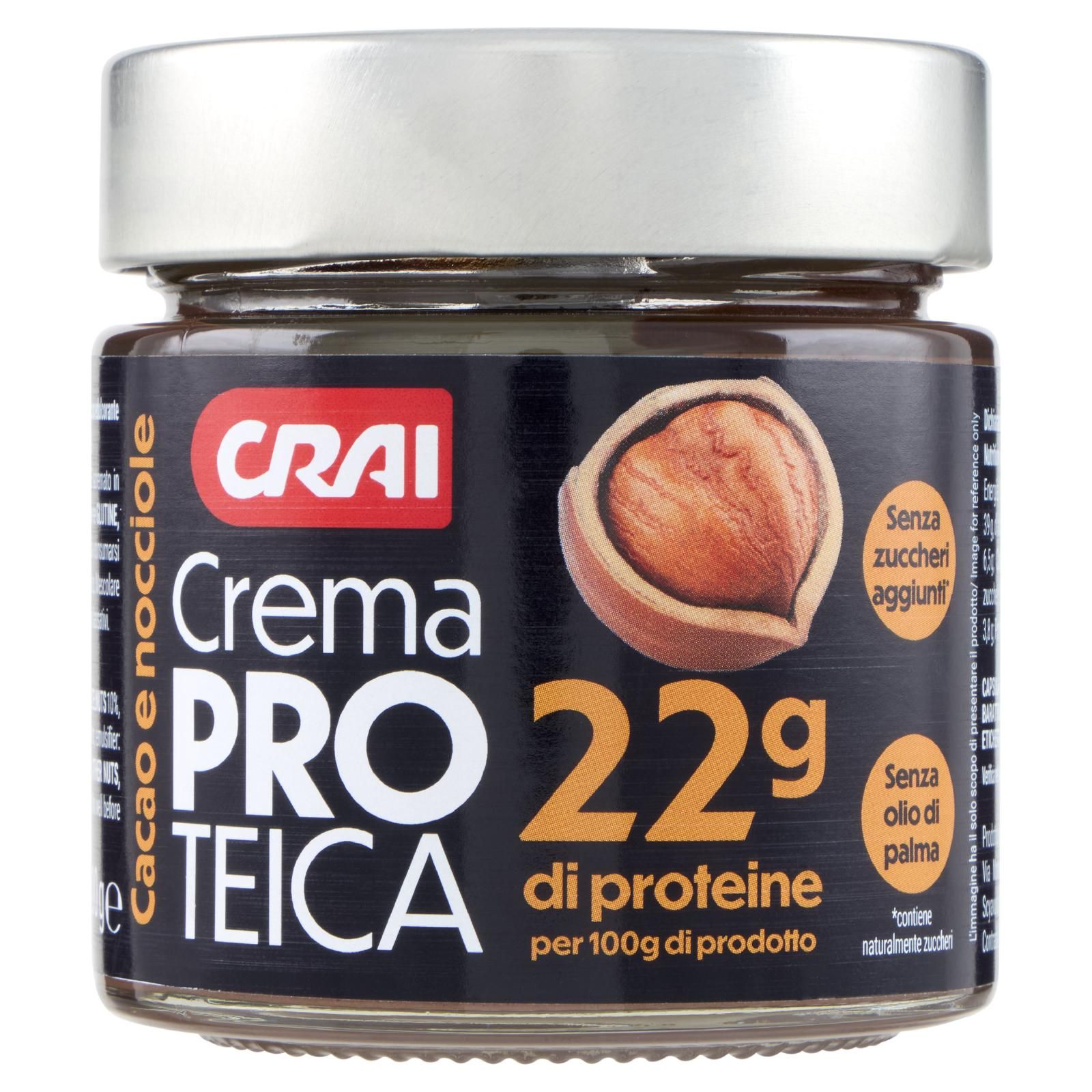 Crai Crema Proteica Cacao e nocciole 200 g