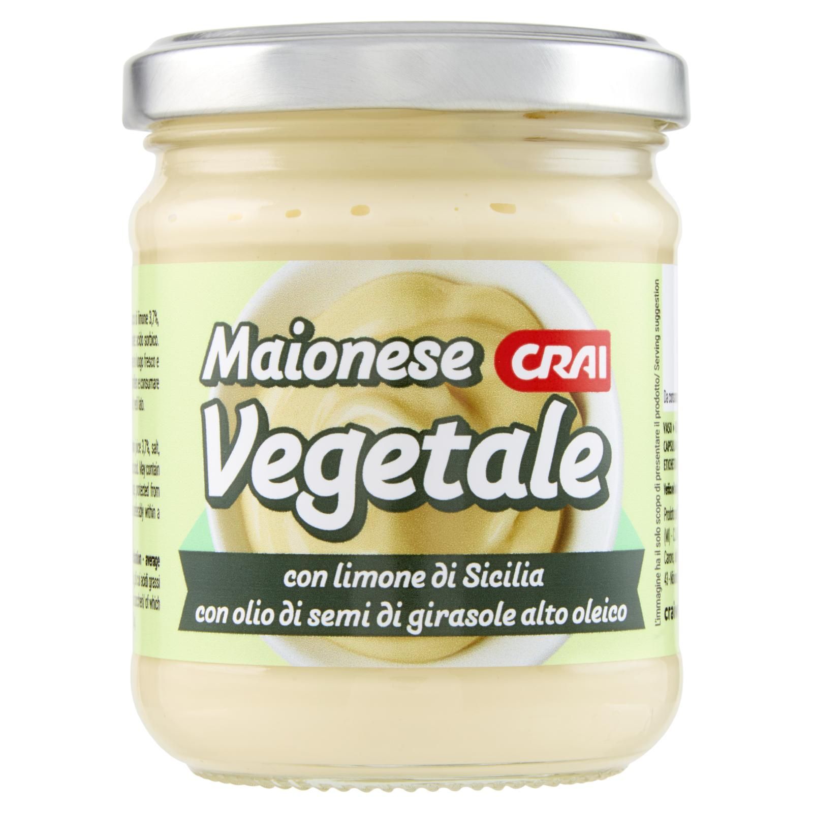 Crai Maionese Vegetale 180 g