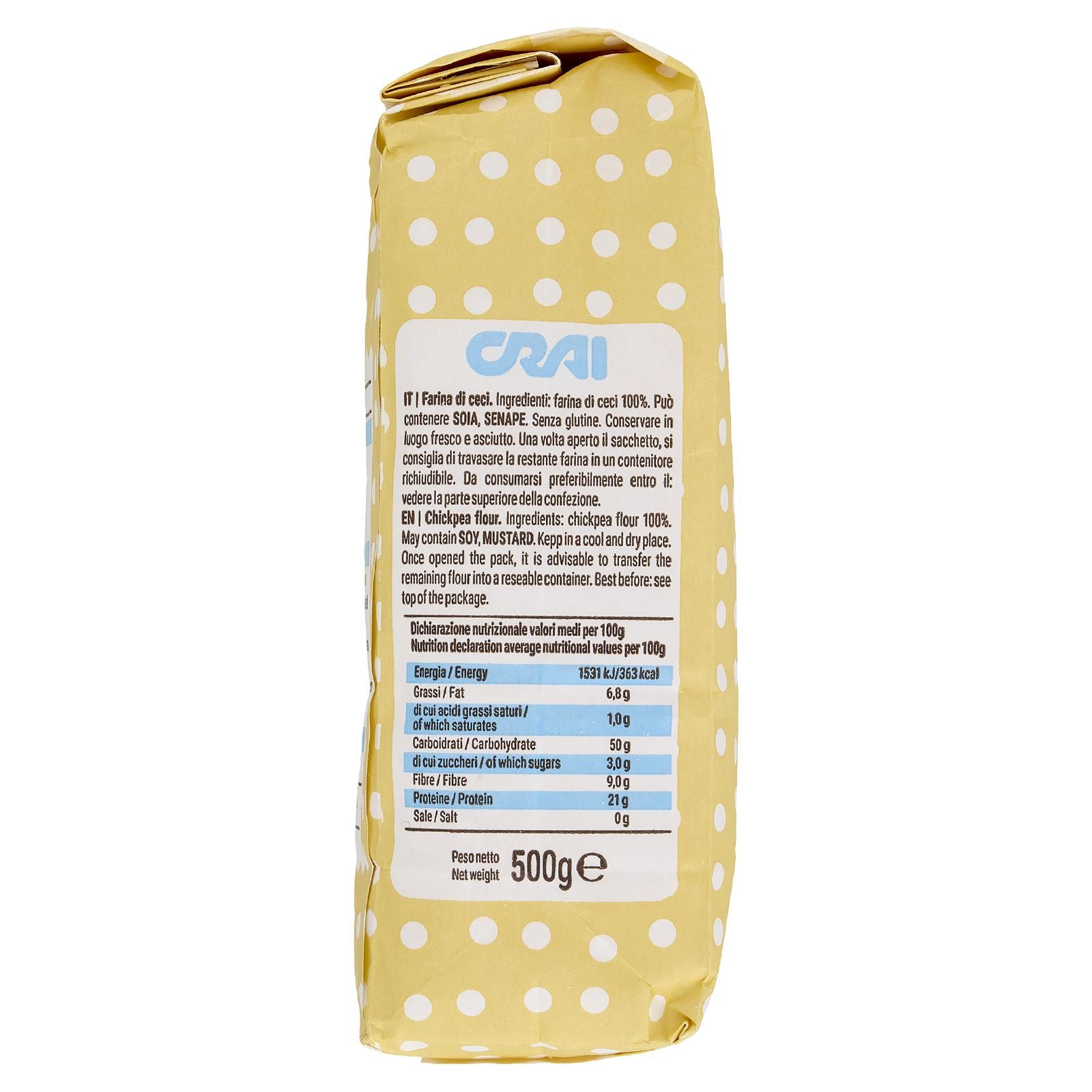 Crai Farina di ceci 500 g