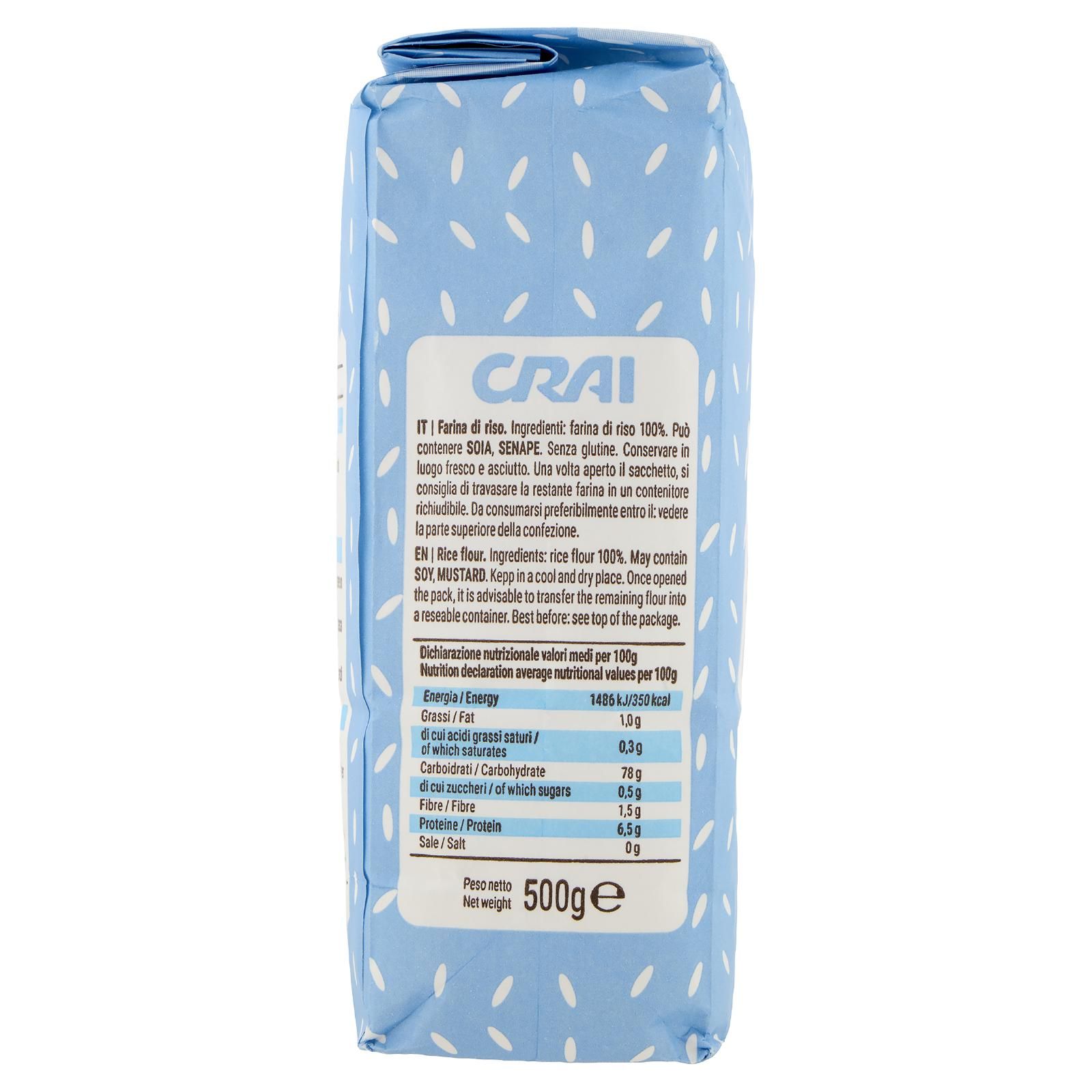 Crai Farina di riso 500 g
