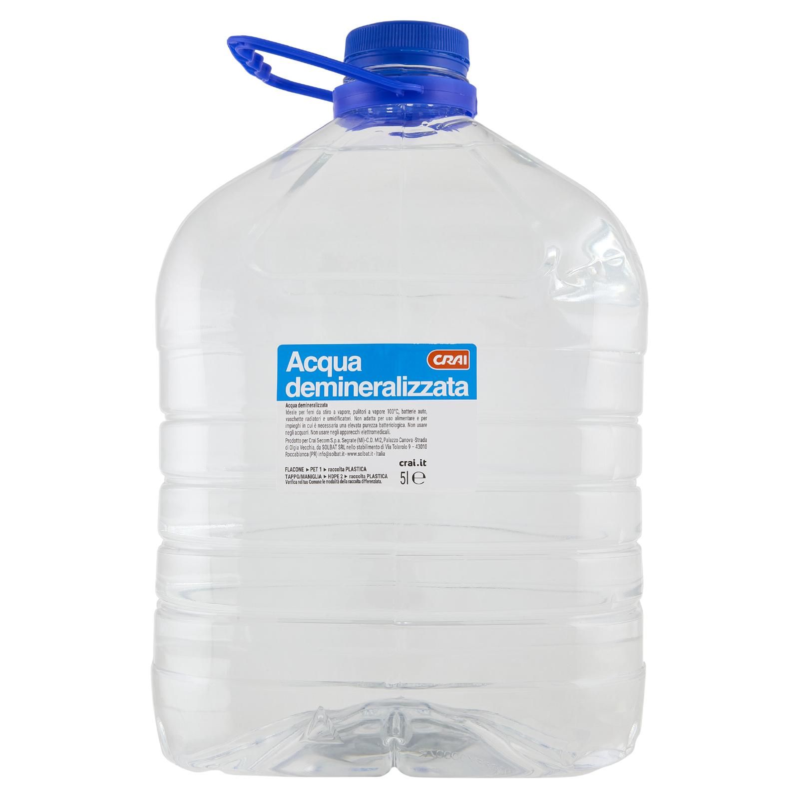 Crai Acqua demineralizzata 5 l
