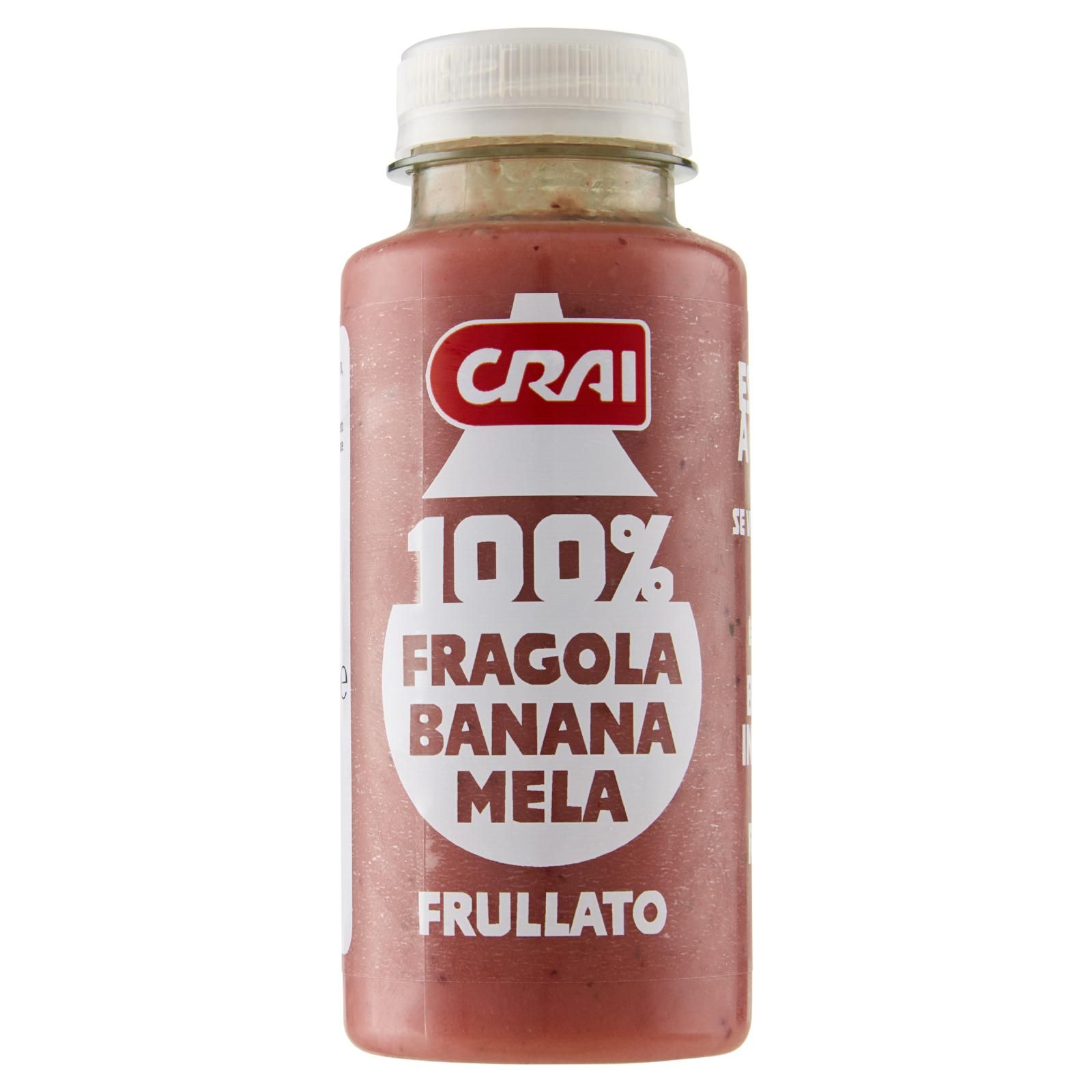 Crai 100% Fragola Banana Mela Frullato 250 ml