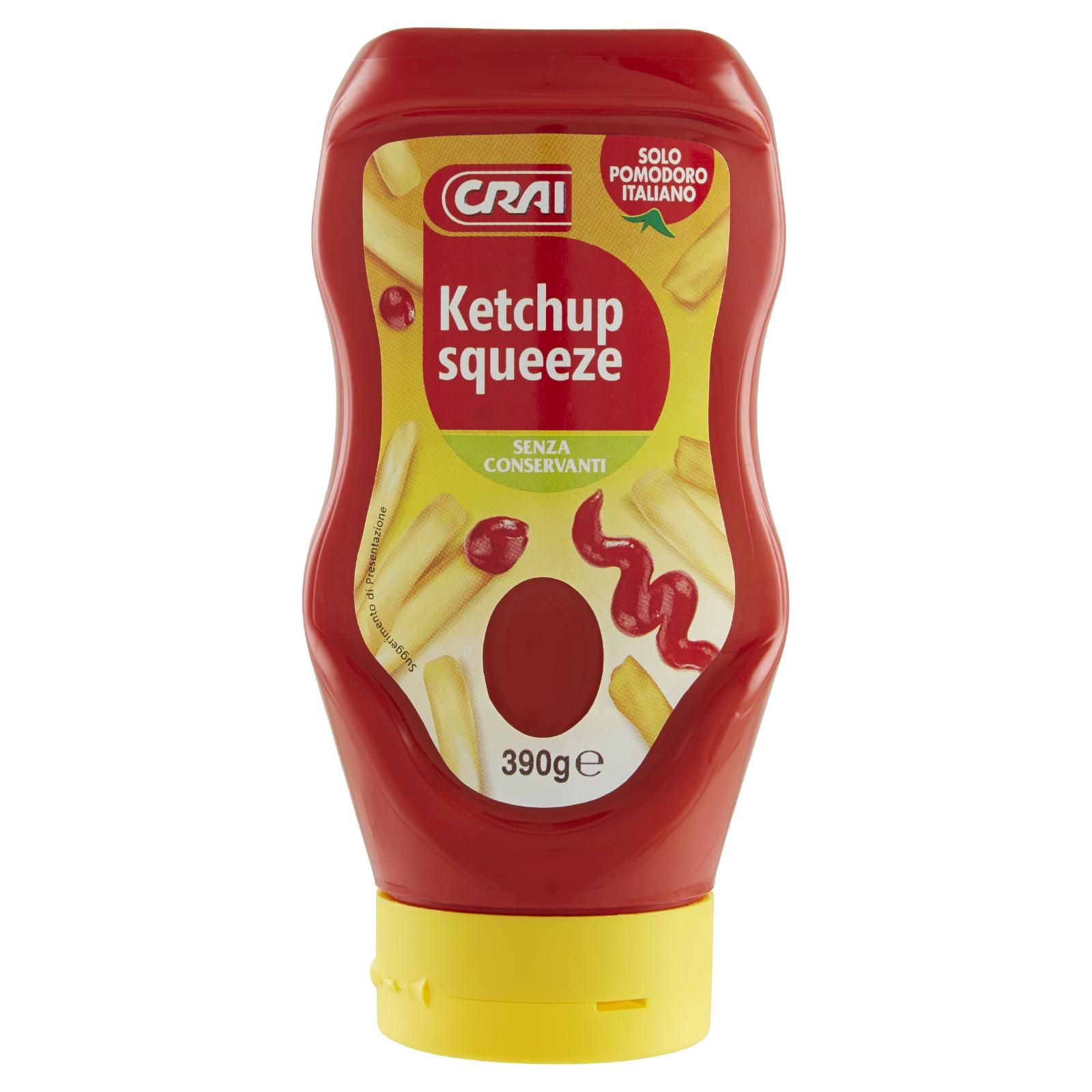 Crai Ketchup squeeze 390 g