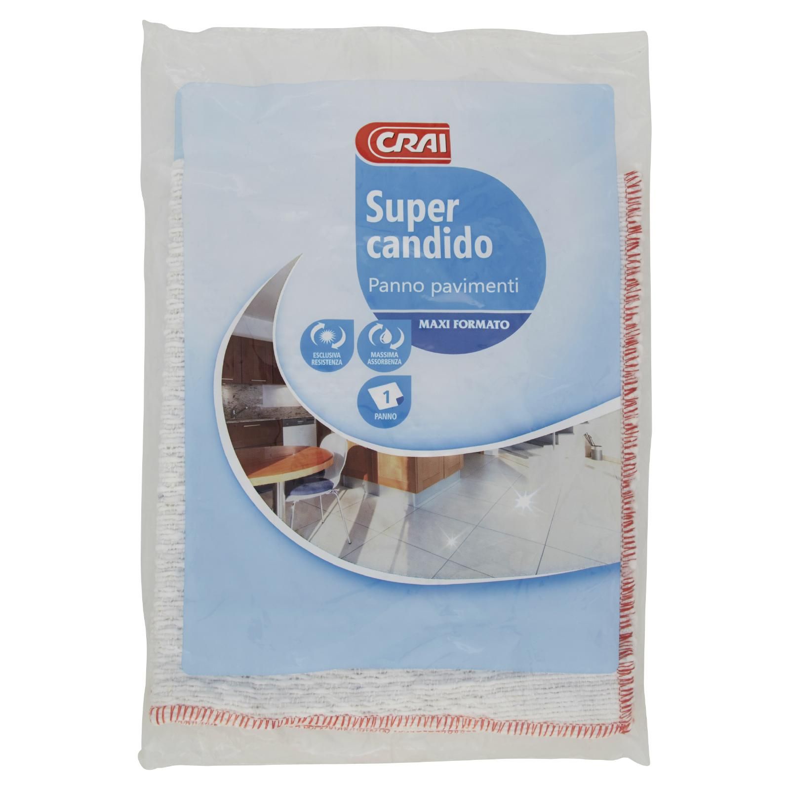 Crai Super candido Panno pavimenti cm 43 x 60 1 pz