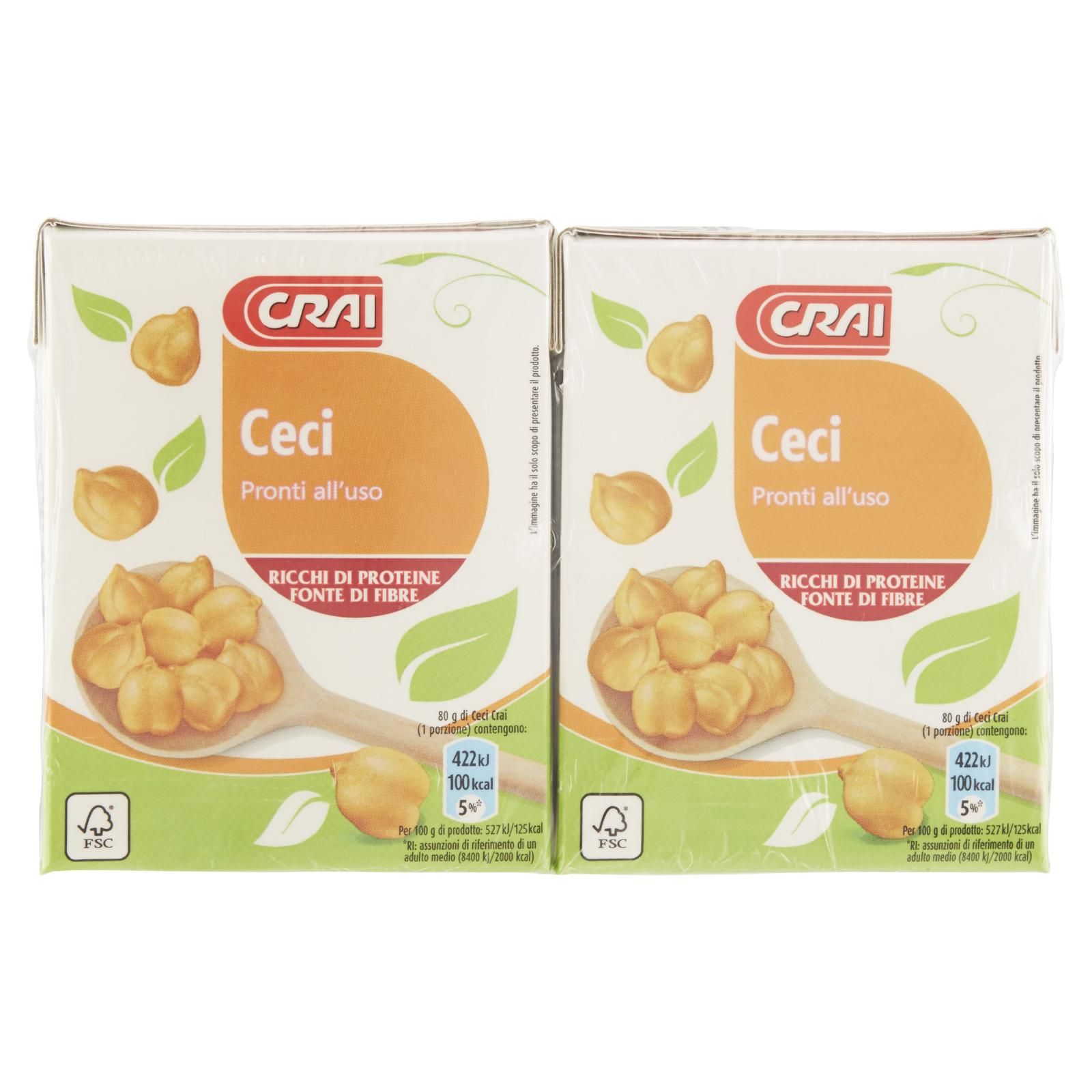 Crai Ceci 2 x 380 g