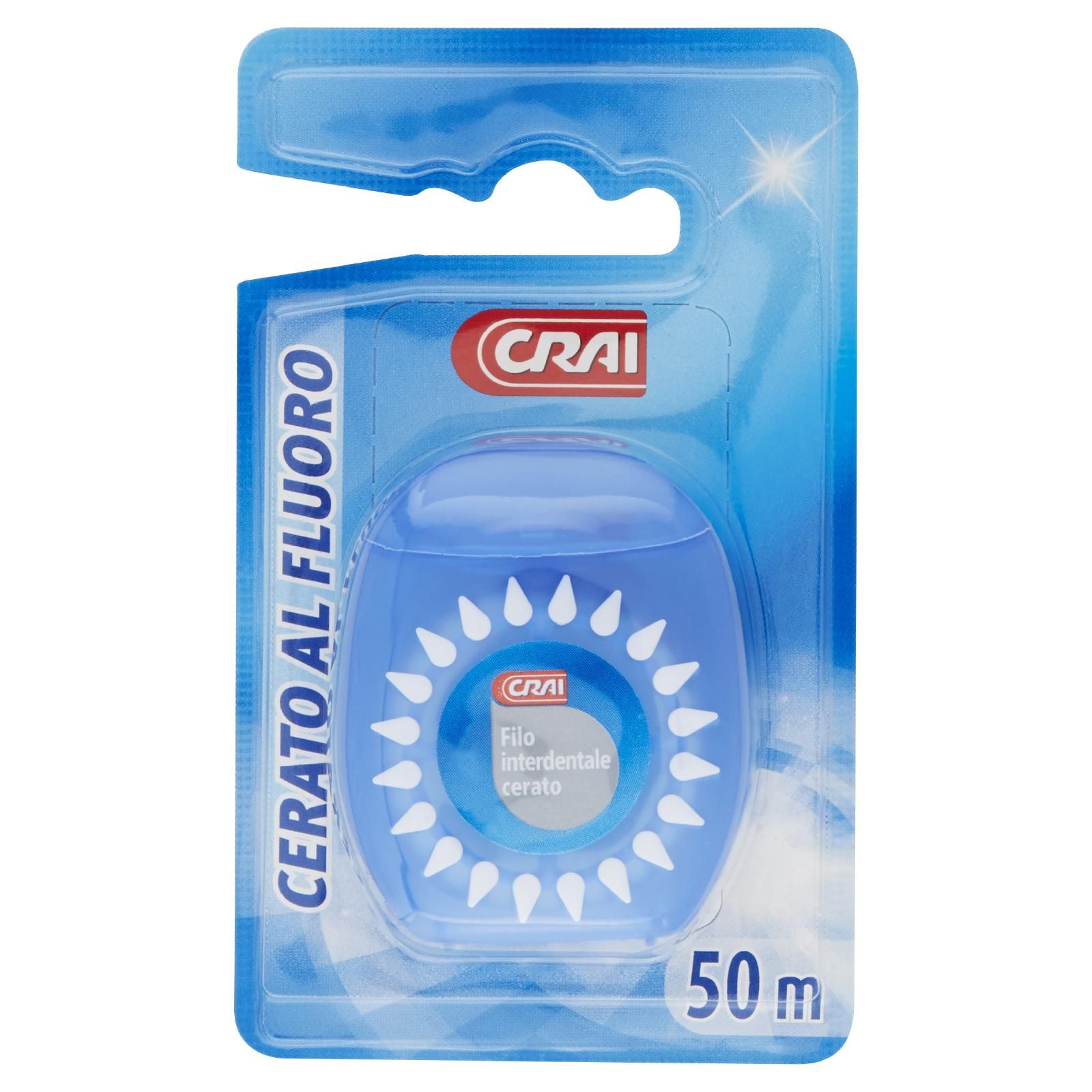 Crai Filo interdentale cerato 50 m