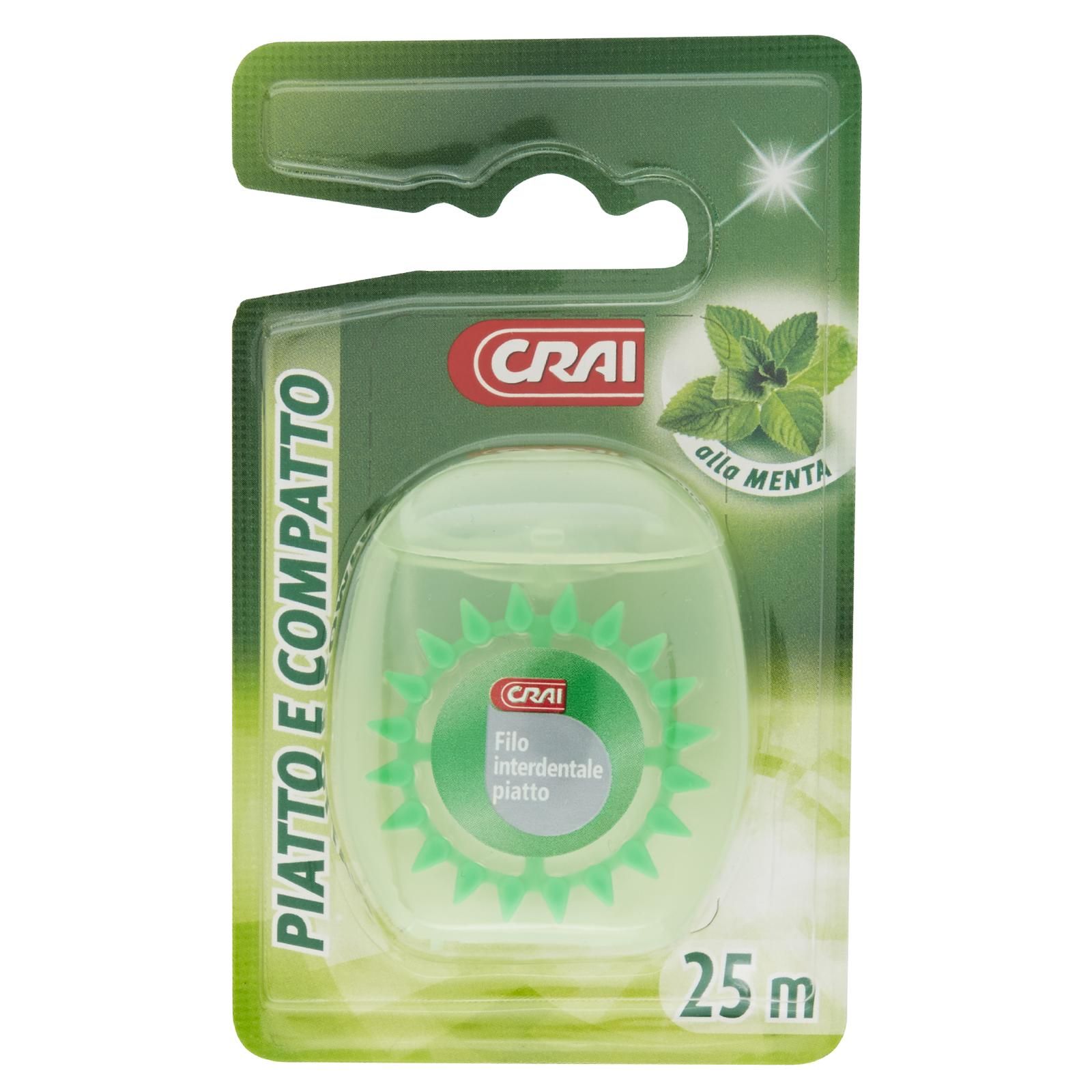 Crai Filo interdentale piatto 25 m