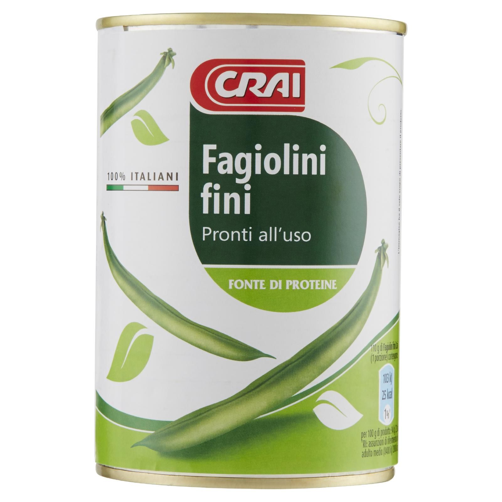 Crai Fagiolini fini 400 g