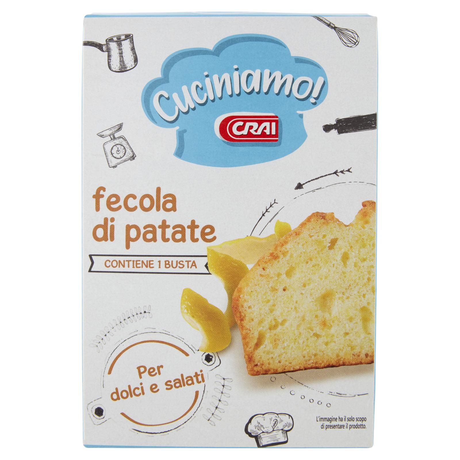 Crai Cuciniamo! fecola di patate 250 g