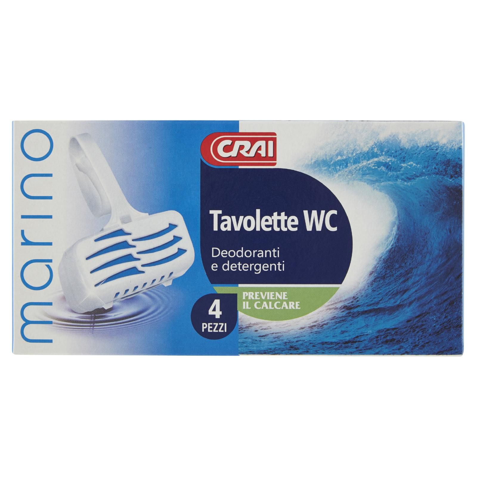 Crai Tavolette WC marino 4 x 40 g