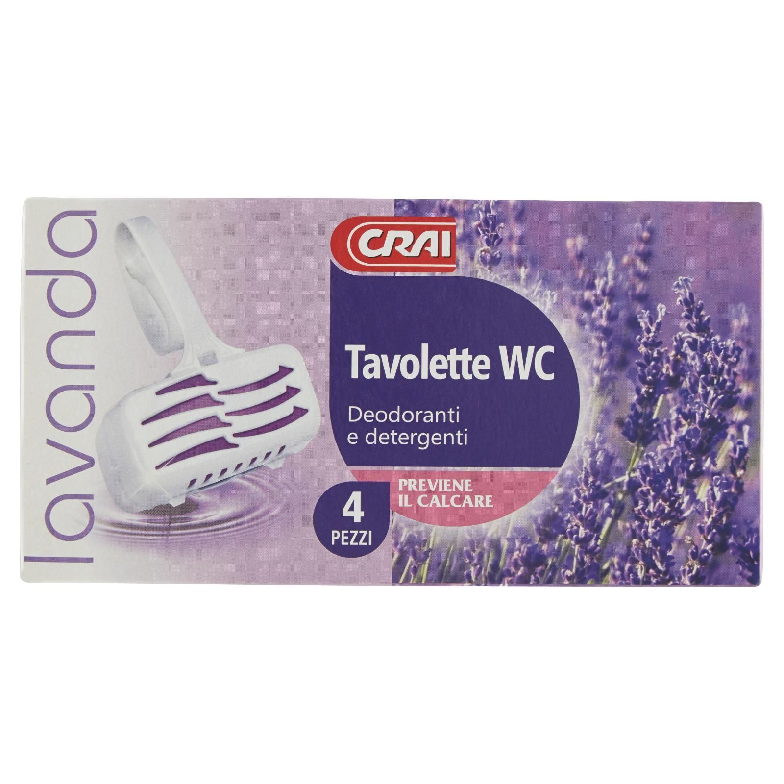 Crai Tavolette WC lavanda 4 x 40 g