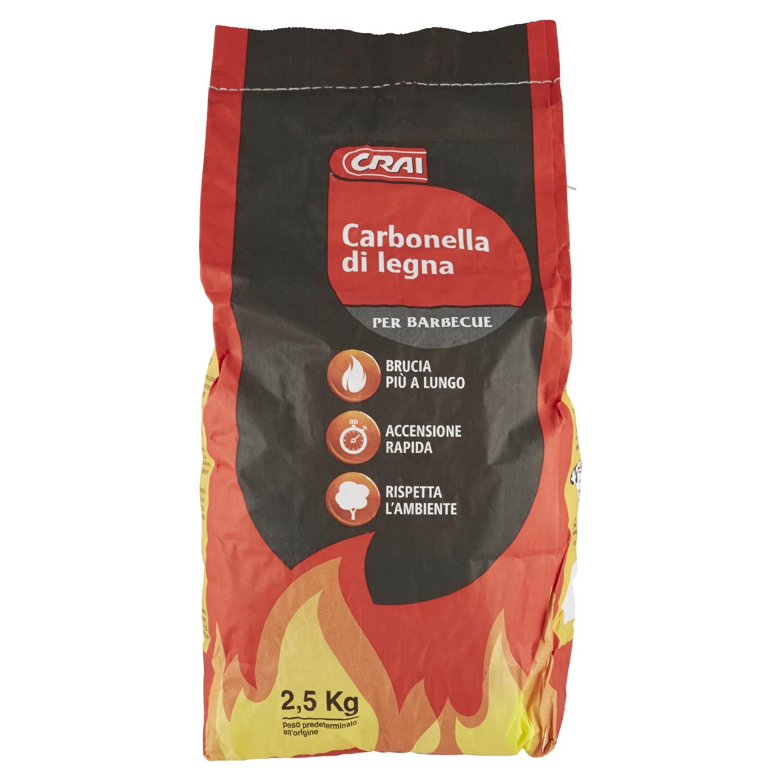 Crai Carbonella di legna 2,5 kg