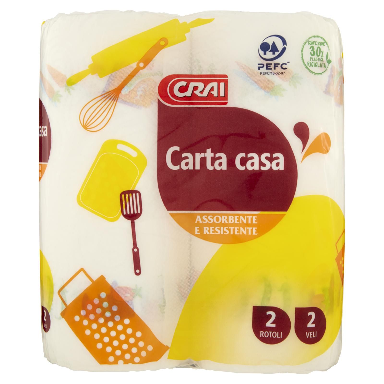 Crai Carta casa 2 Veli 2 pz