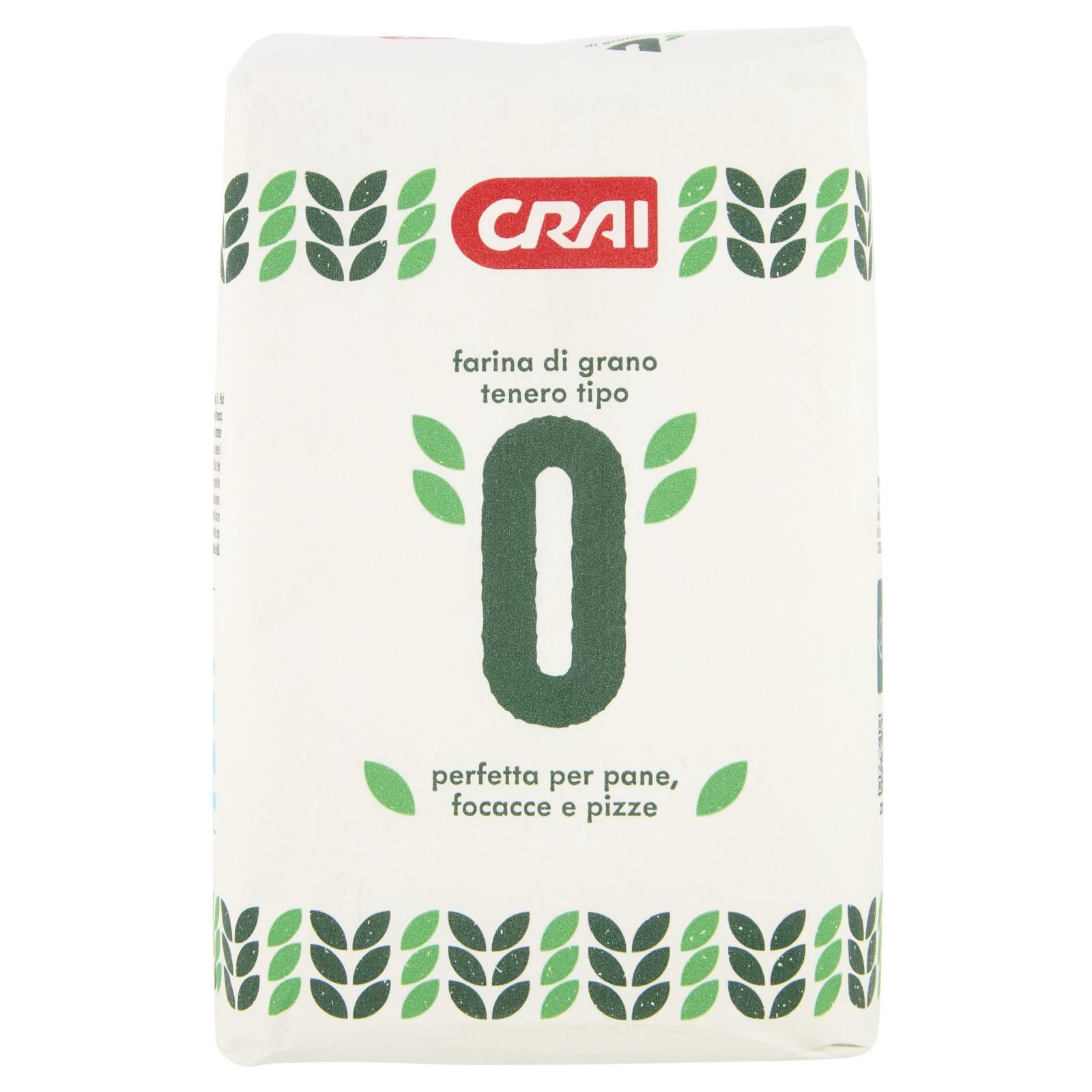 Crai farina di grano tenero tipo "0" 1000 g