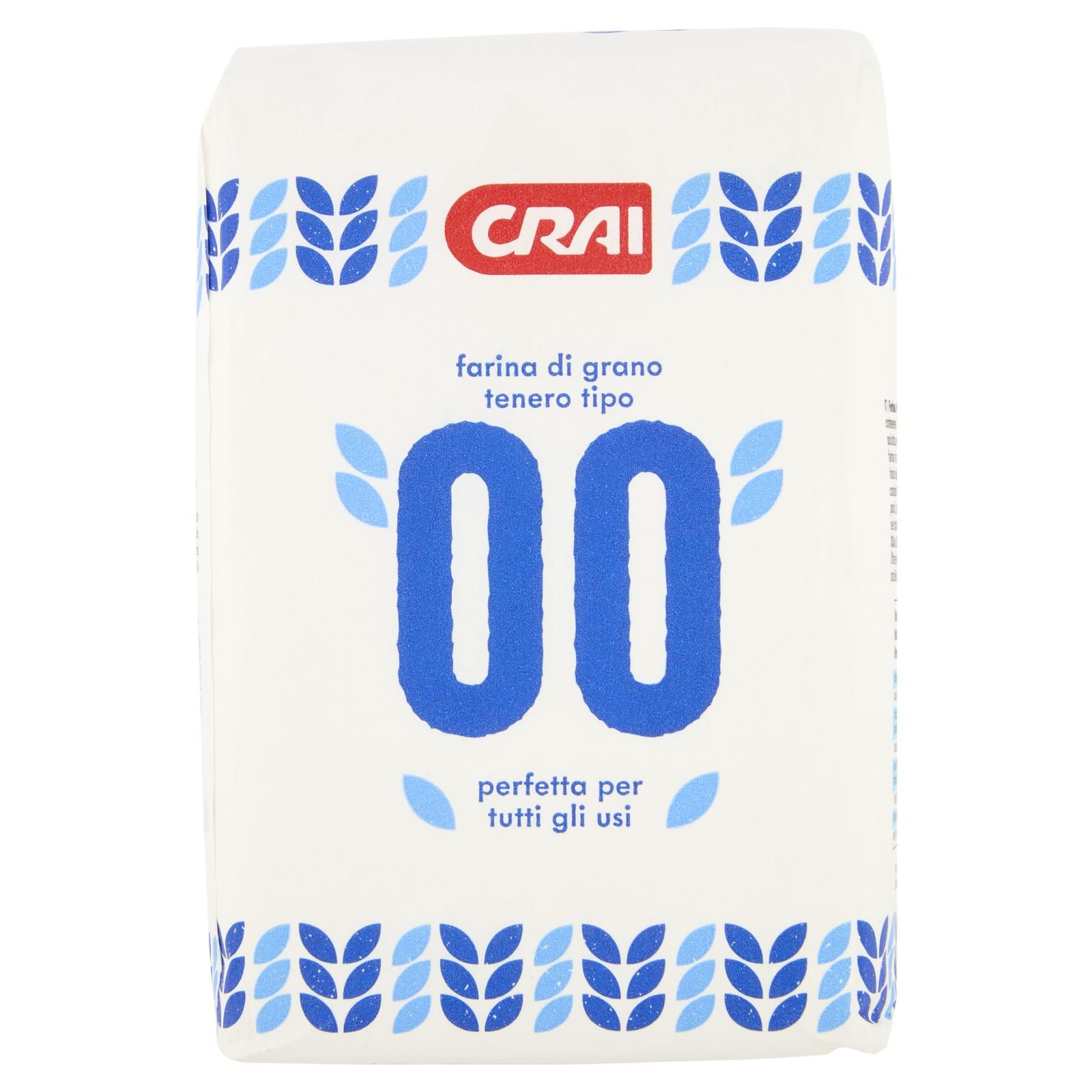 Crai farina di grano tenero tipo "00" 1000 g