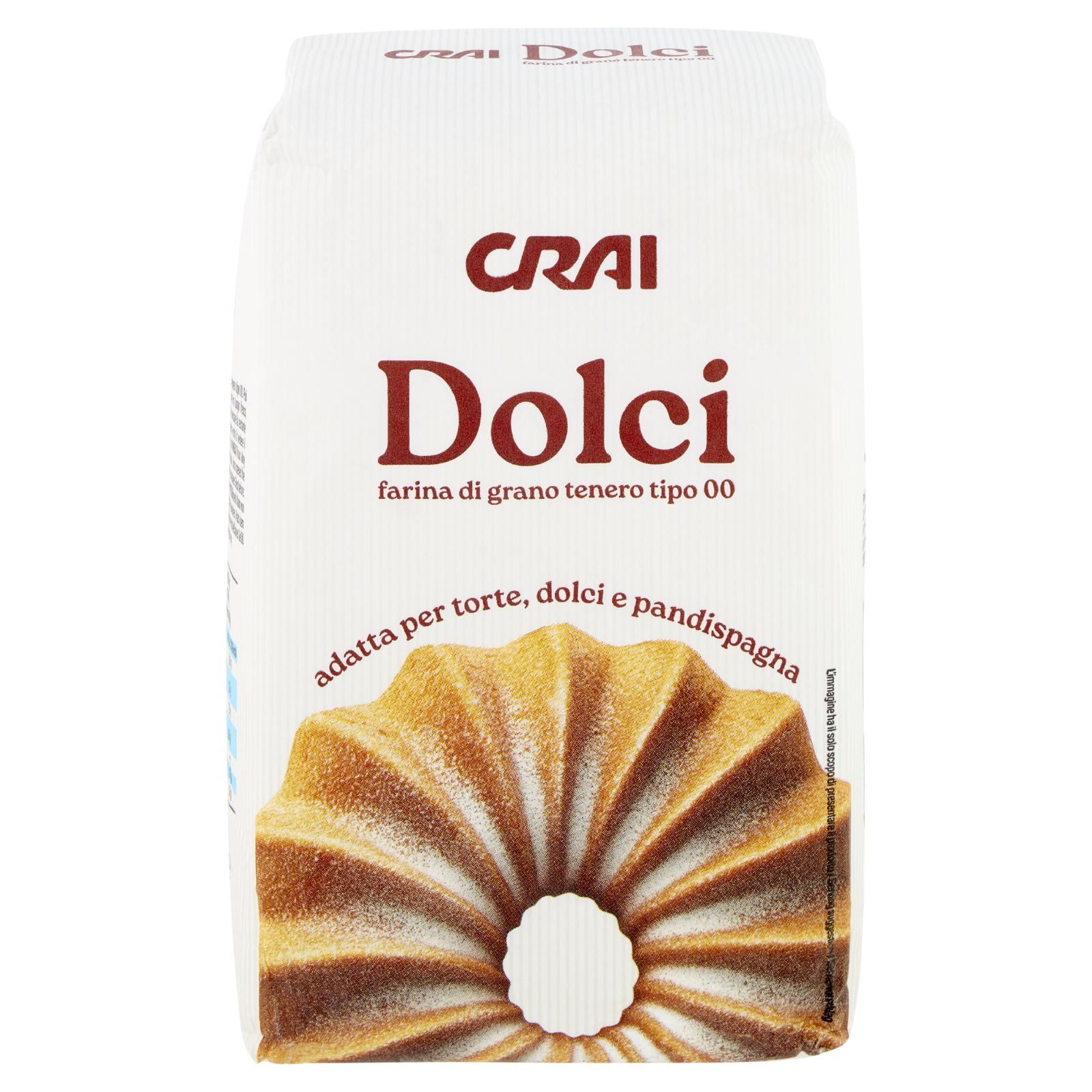 Crai Dolci farina di grano tenero 00 1000 g