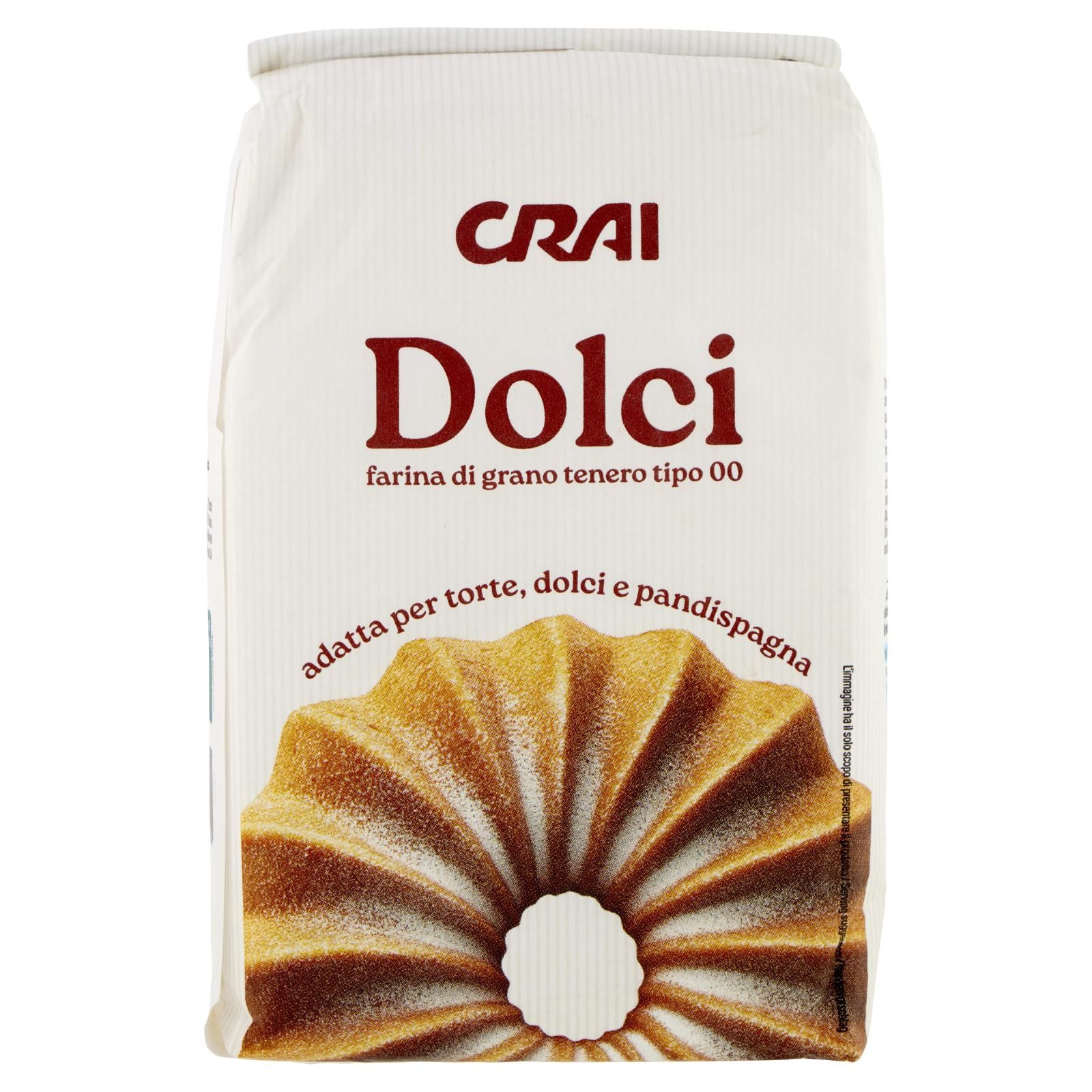 Crai Dolci farina di grano tenero 00 1000 g
