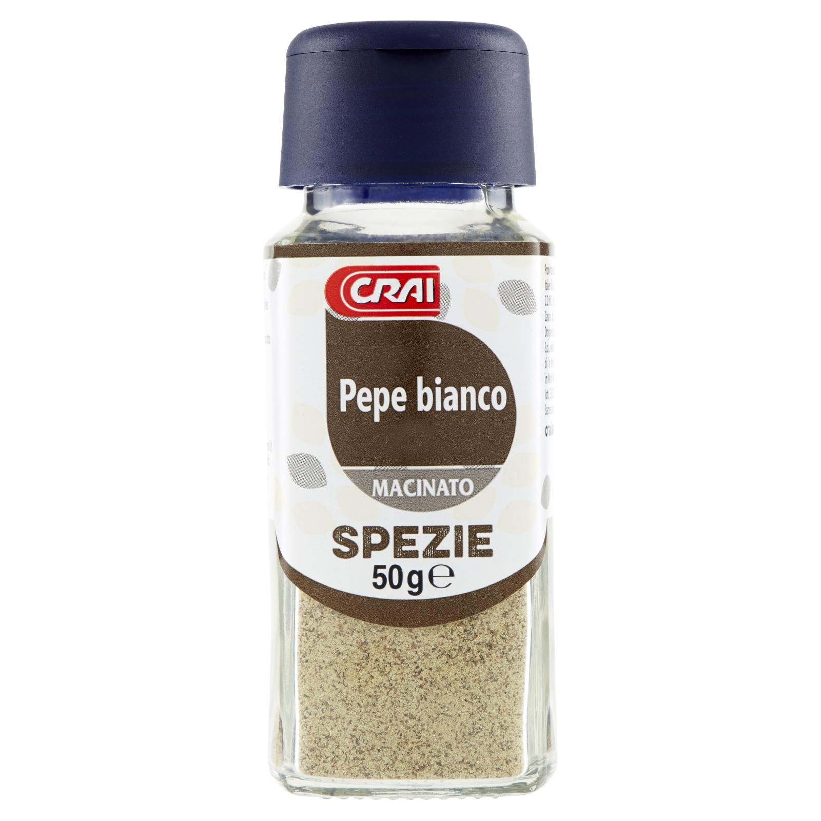 Crai Pepe bianco Macinato 50 g