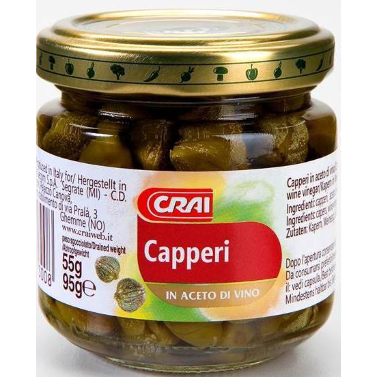 CAPPERI CRAI IN ACETO VINO
