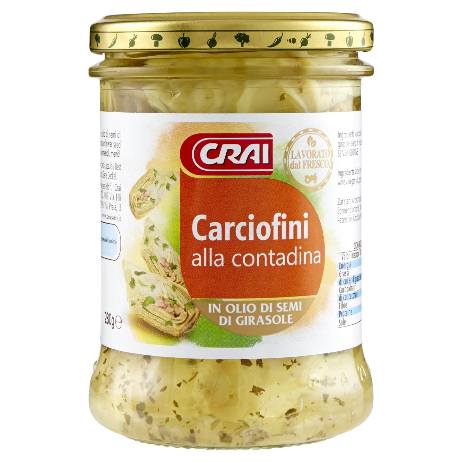 Crai Carciofini alla contadina 280 g