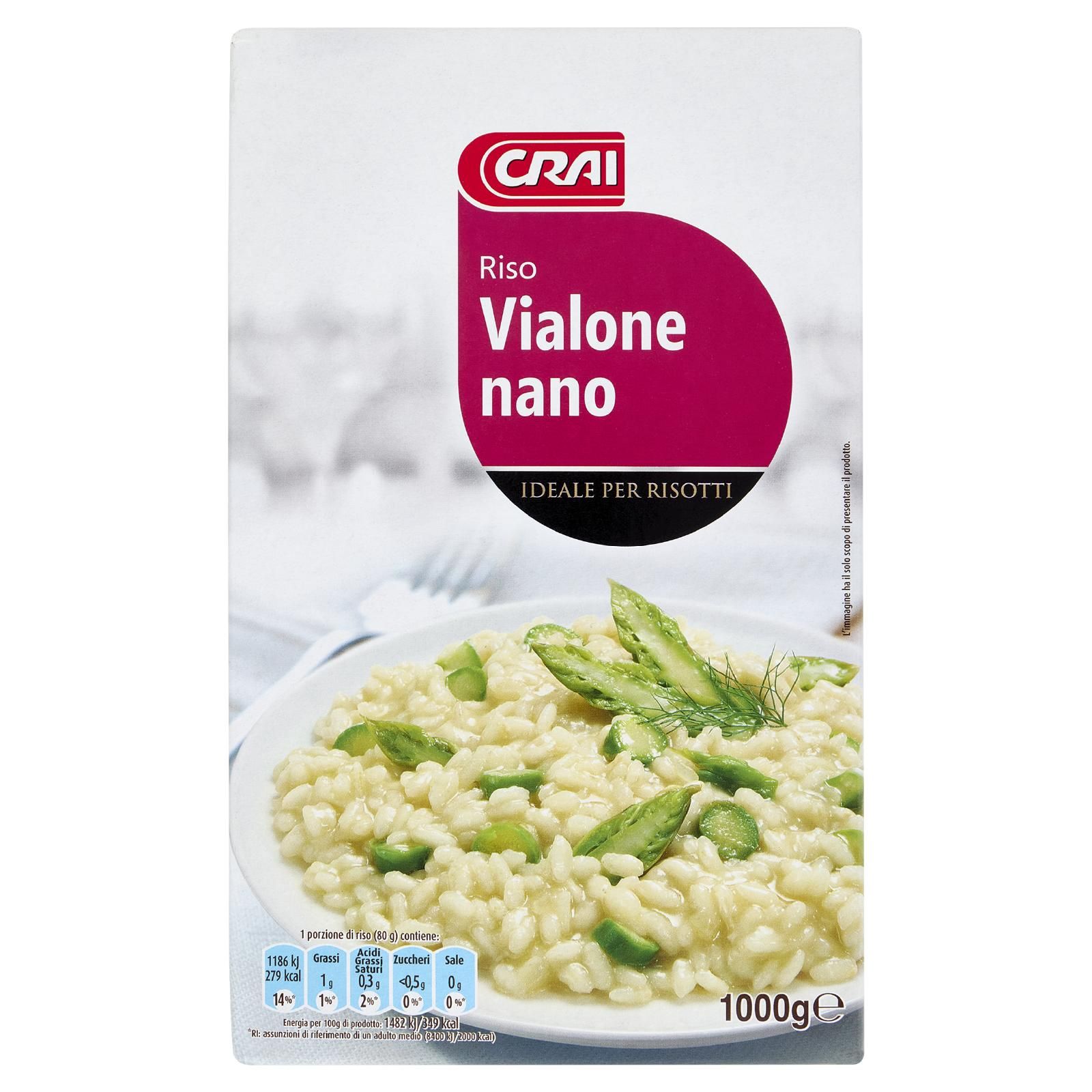 Crai Riso Vialone nano 1000 g