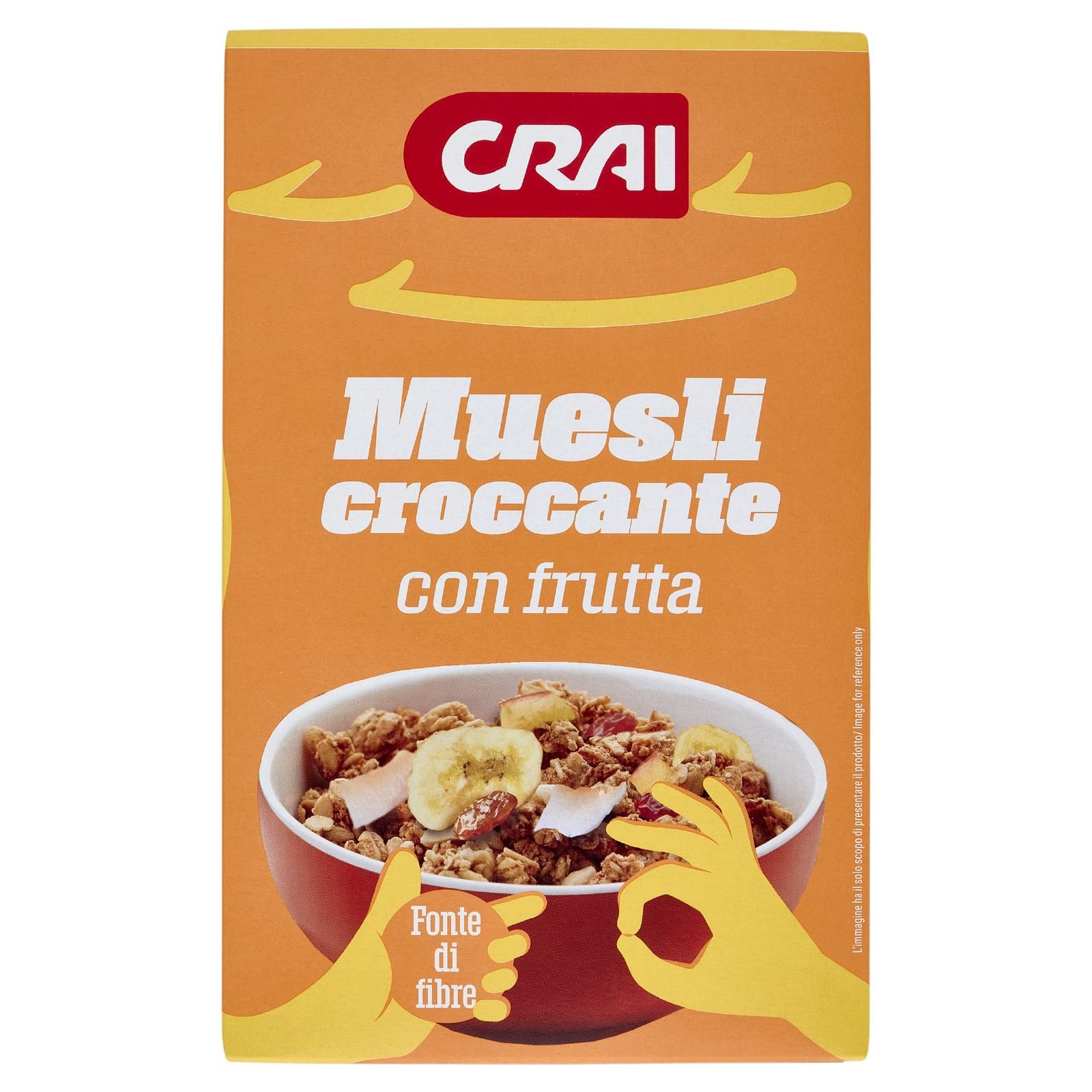 Crai Muesli croccante con frutta 375 g