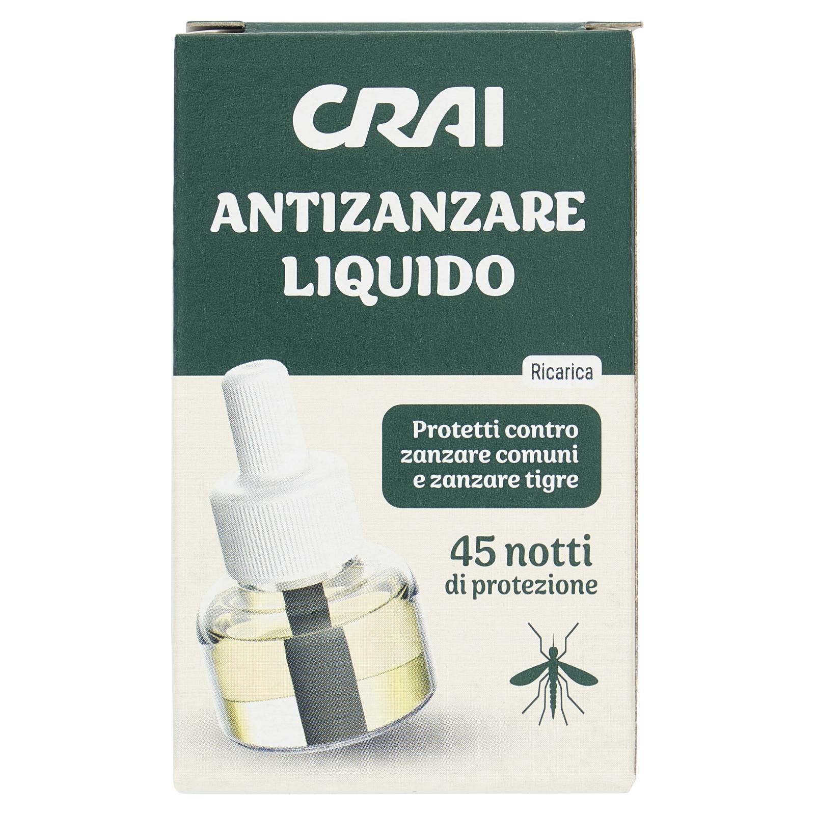 Crai Liquido Antizanzare Ricarica 35 ml