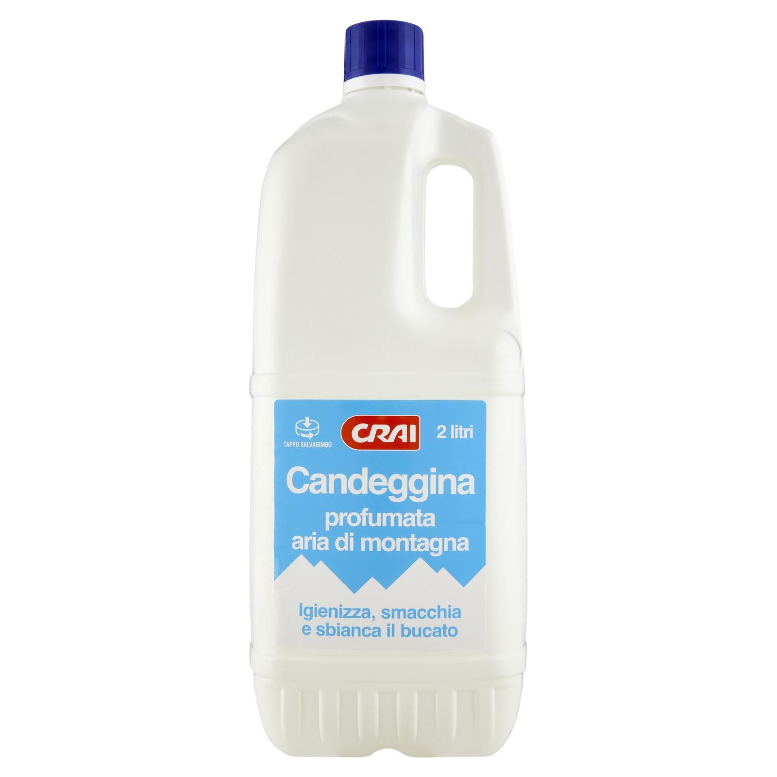 Crai Candeggina profumata aria di montagna 2 litri