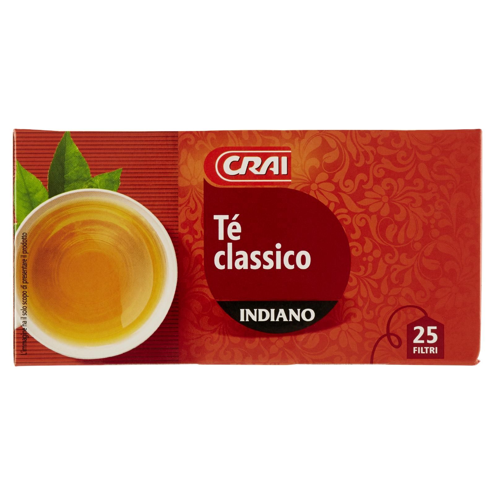 Crai Té classico Indiano 25 x 1,7 g