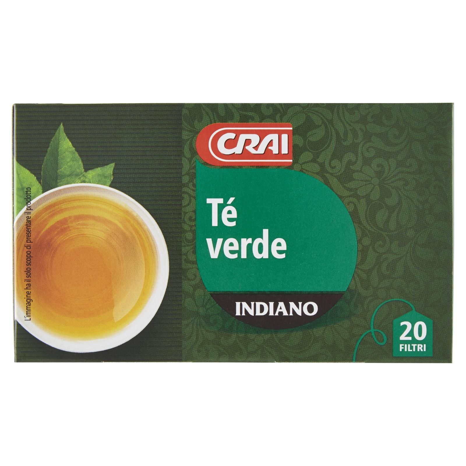 Crai Tè Verde Indiano 20 x 1,7 g