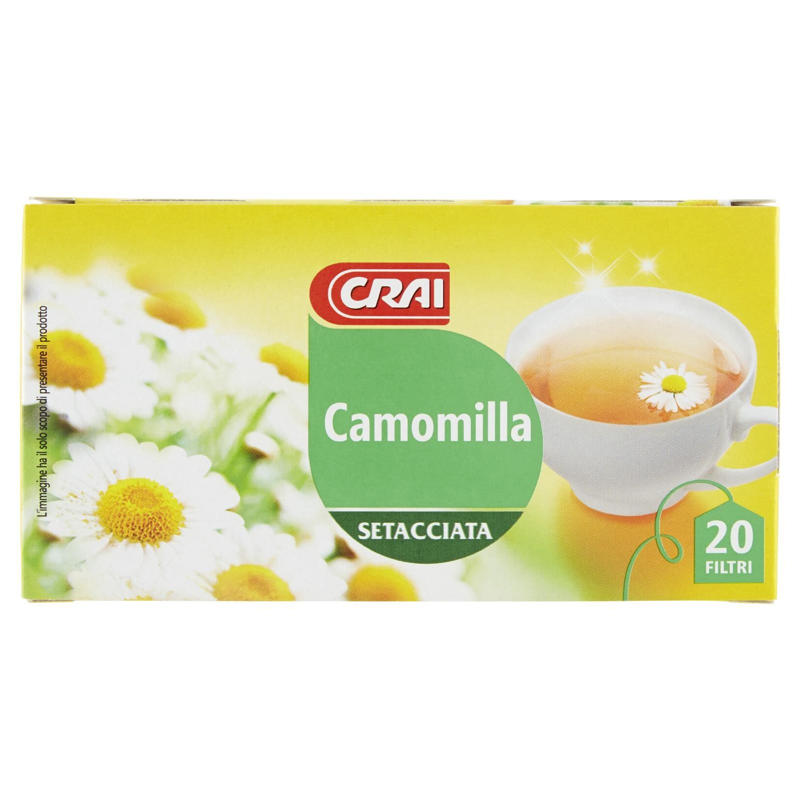 Crai Camomilla Setacciata 20 x 1,5 g