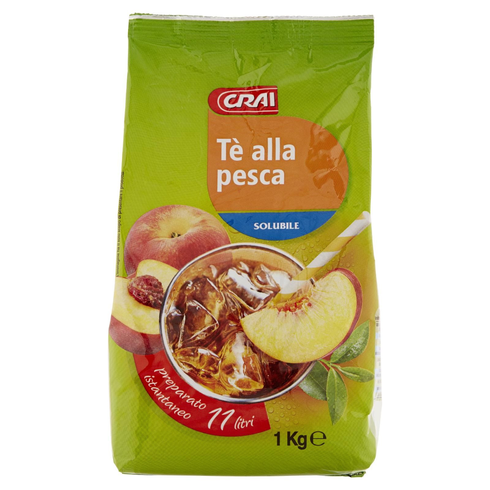 Crai Tè alla pesca Solubile 1 Kg