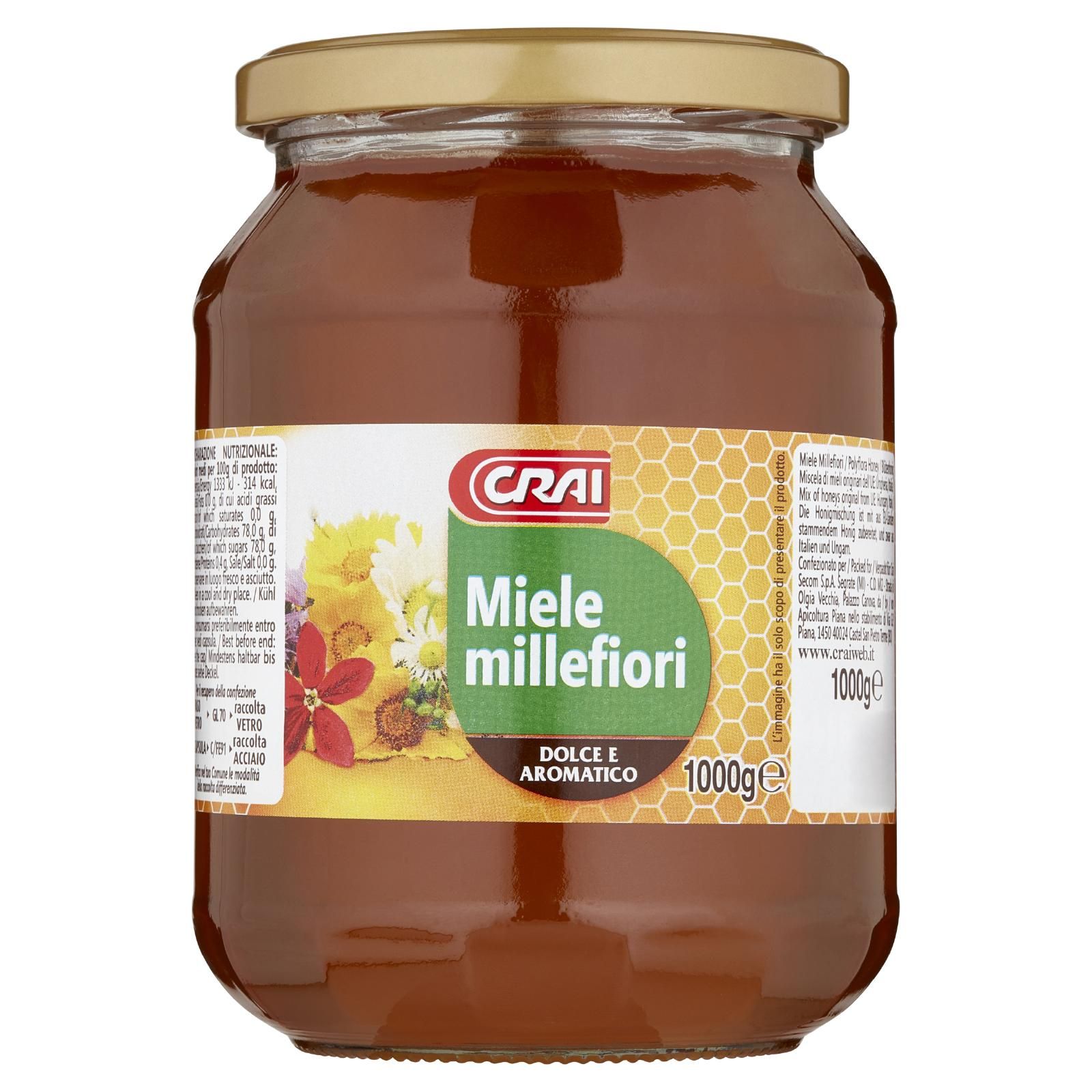 Crai Miele millefiori 1000 g